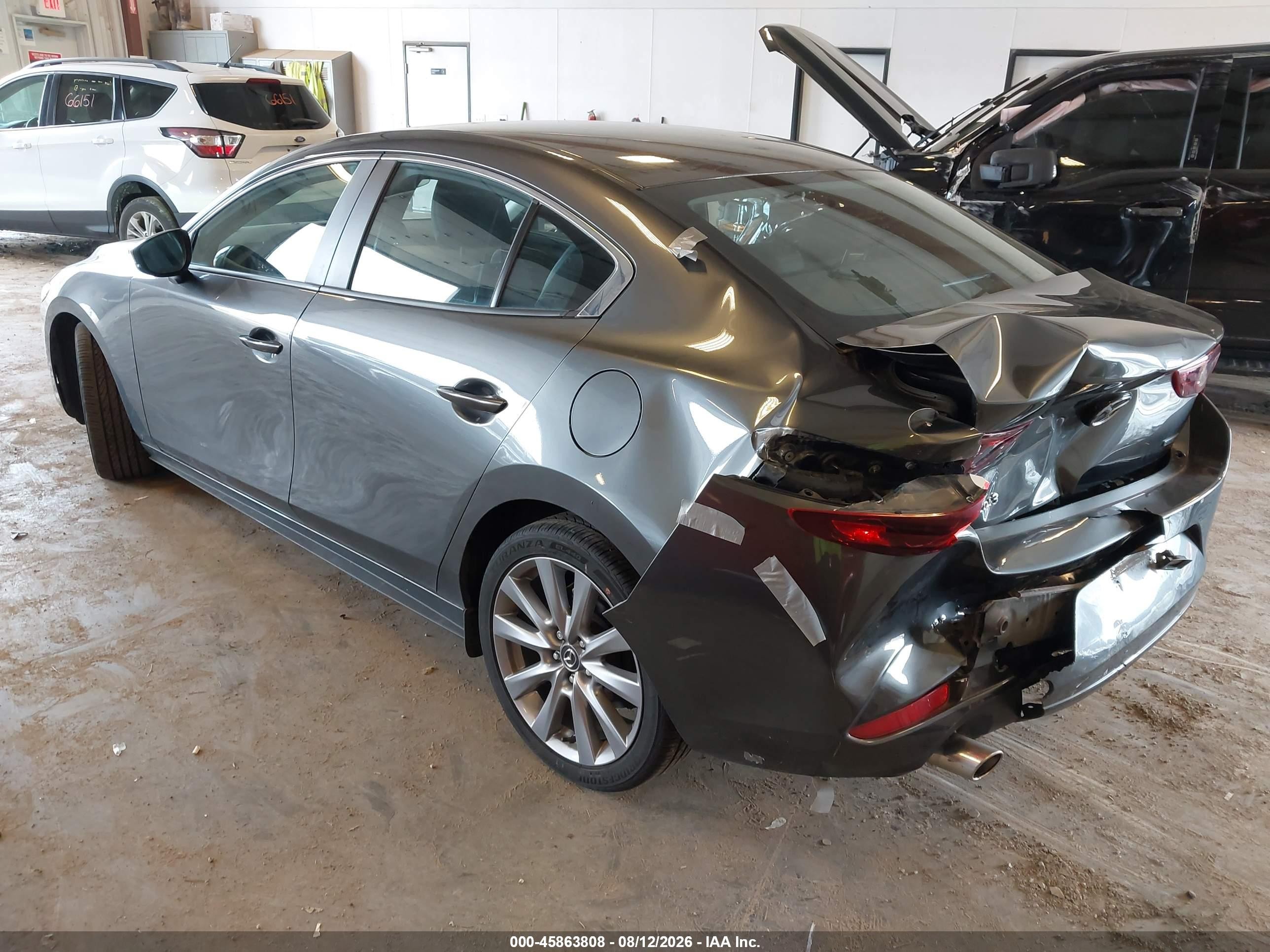 2023 Mazda Mazda3 2.5 S Select Gray vin: 3MZBPABM6PM378855