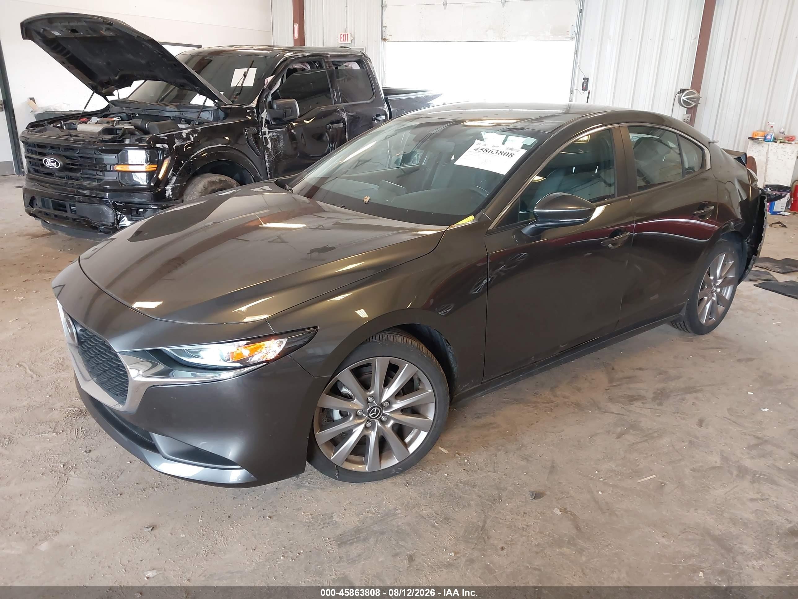 2023 Mazda Mazda3 2.5 S Select Gray vin: 3MZBPABM6PM378855