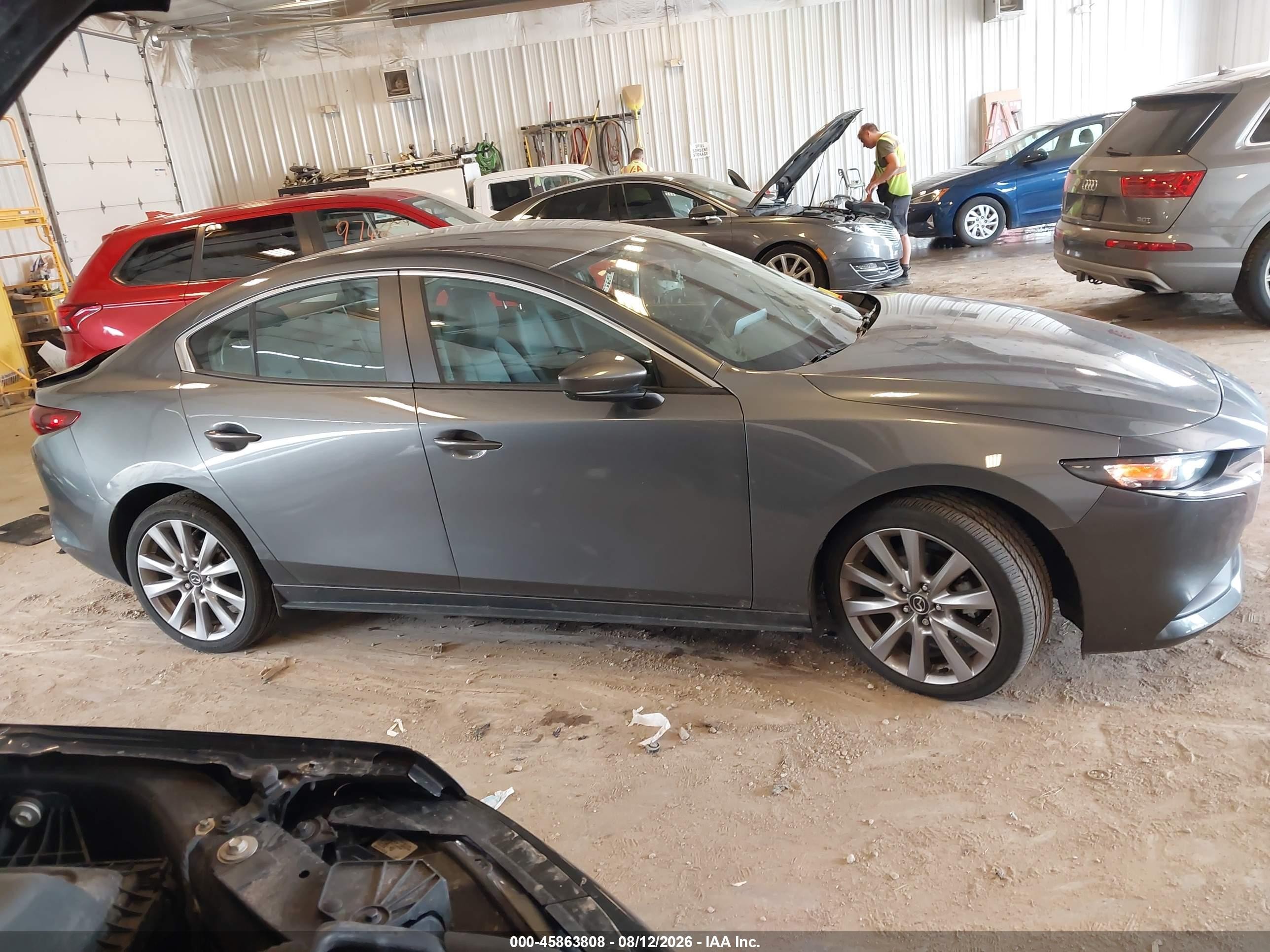 2023 Mazda Mazda3 2.5 S Select Gray vin: 3MZBPABM6PM378855