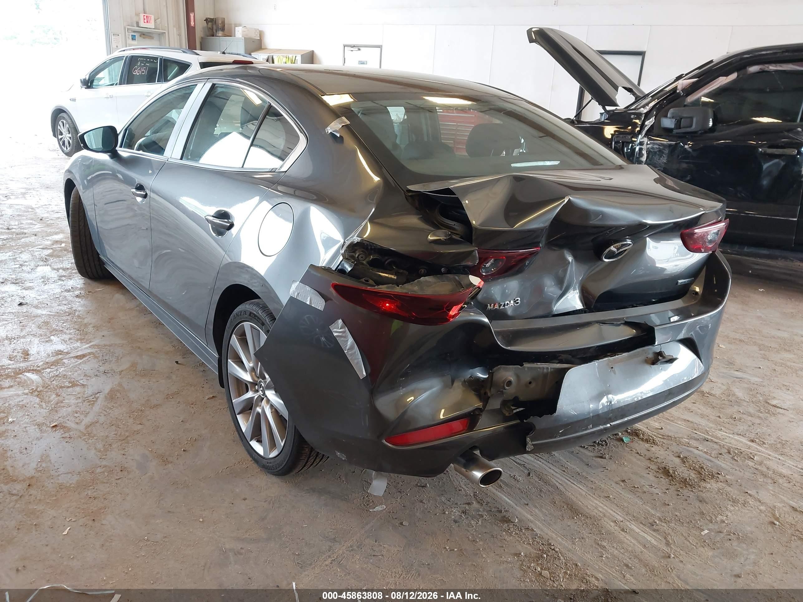 2023 Mazda Mazda3 2.5 S Select Gray vin: 3MZBPABM6PM378855