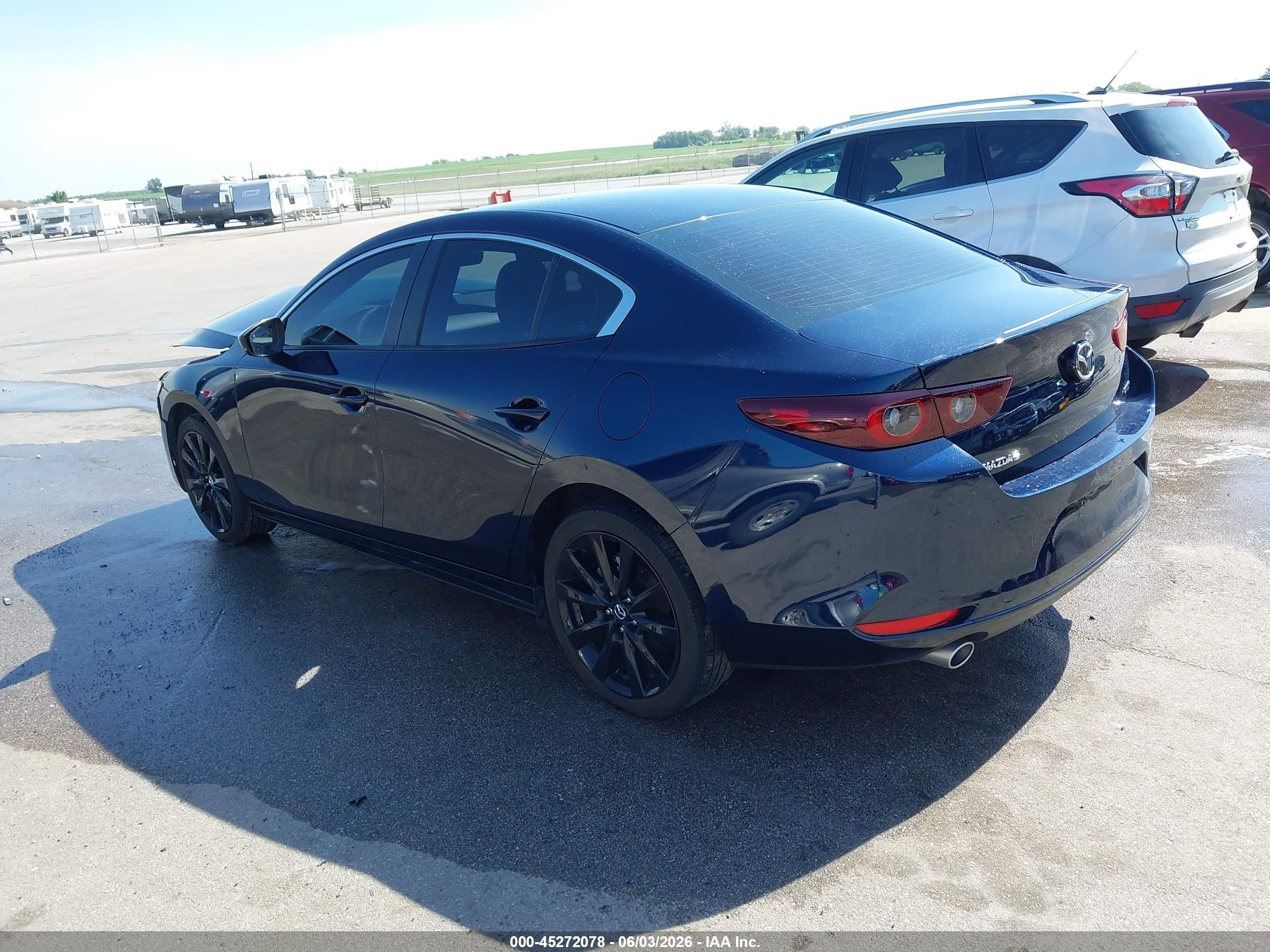 2024 Mazda Mazda3 2.5 S Select Sport Blue vin: 3MZBPABM8RM423538