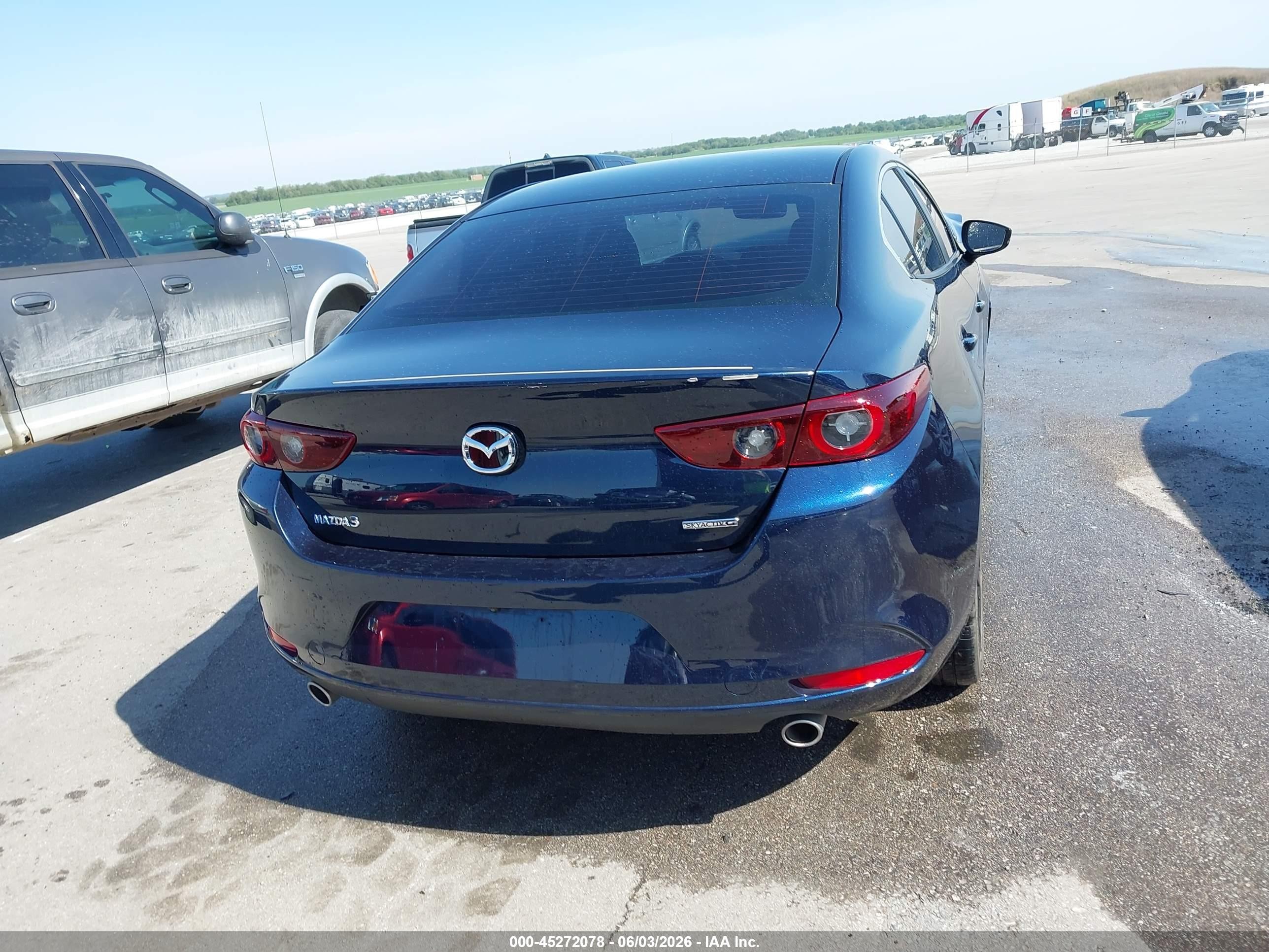2024 Mazda Mazda3 2.5 S Select Sport Blue vin: 3MZBPABM8RM423538