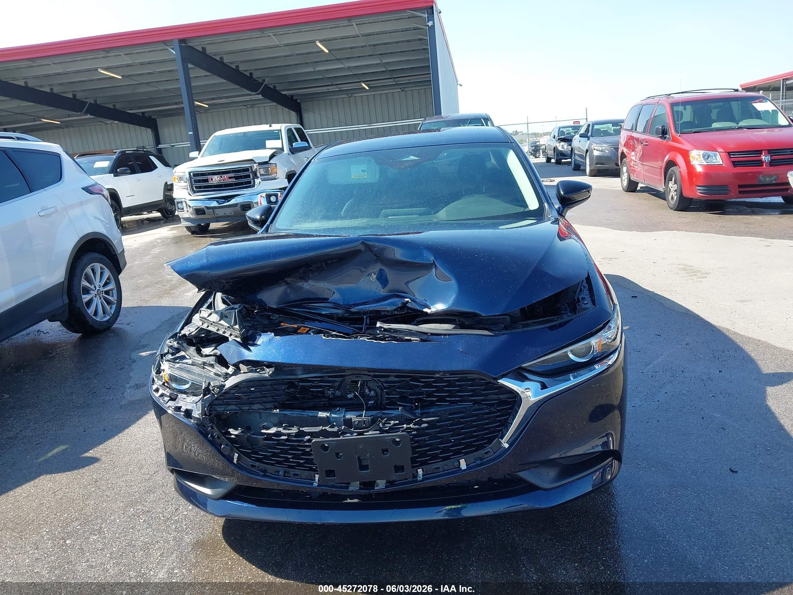 2024 Mazda Mazda3 2.5 S Select Sport Blue vin: 3MZBPABM8RM423538