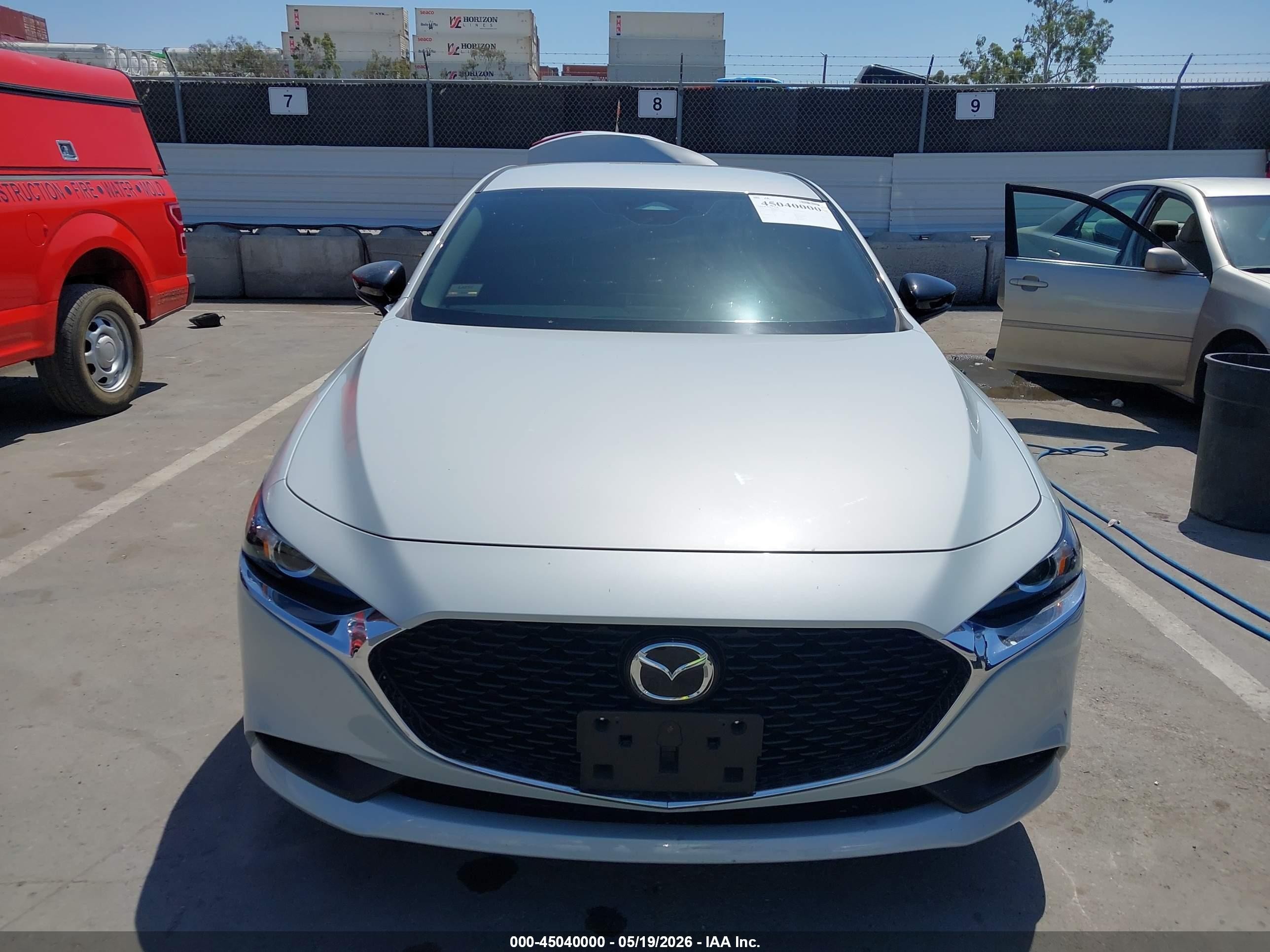 2024 Mazda Mazda3 2.5 S Select Sport Gray vin: 3MZBPABM8RM431266