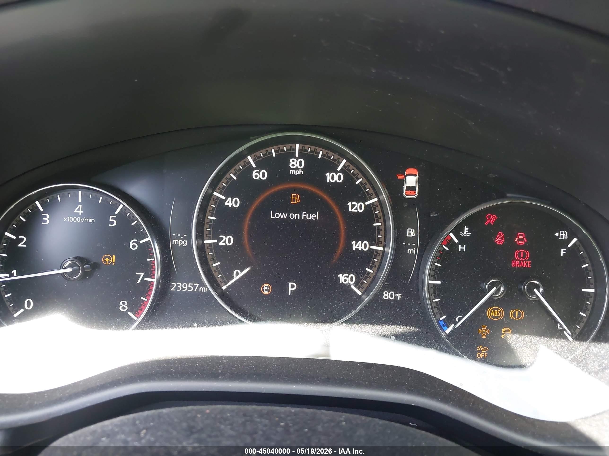 2024 Mazda Mazda3 2.5 S Select Sport Gray vin: 3MZBPABM8RM431266