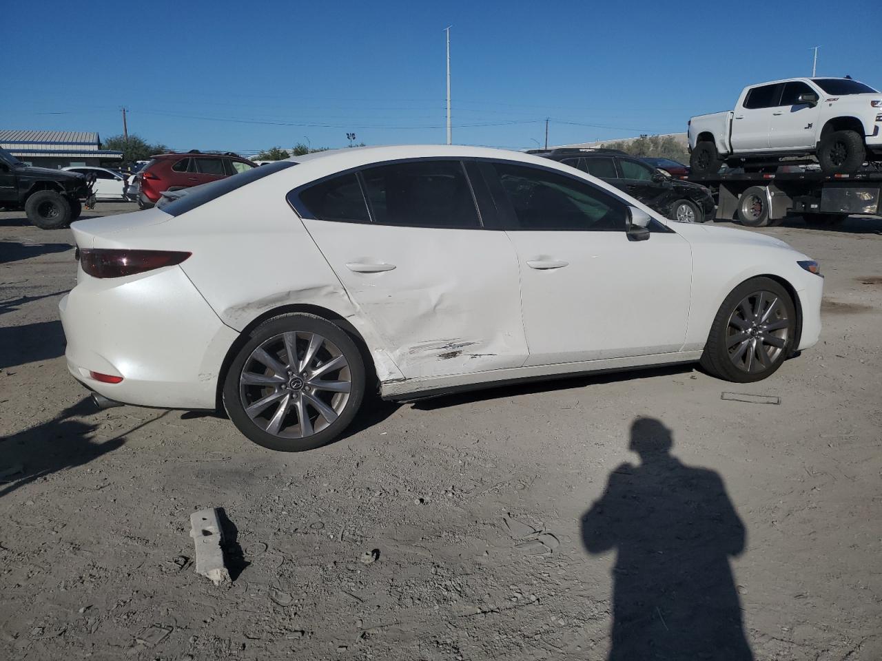 2020 Mazda 3 Select White vin: 3MZBPACL5LM126661