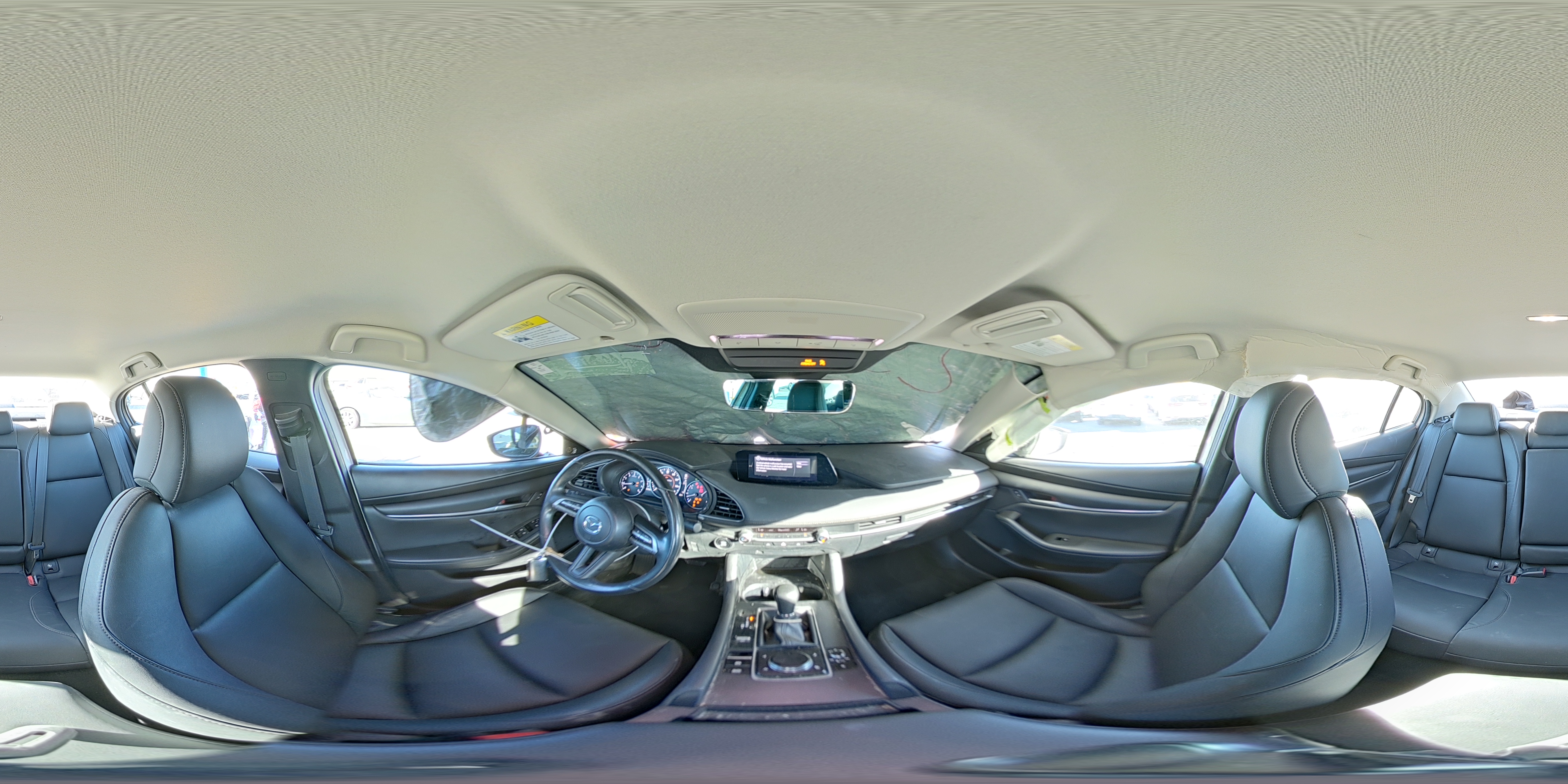 2020 Mazda 3 Select White vin: 3MZBPACL5LM126661