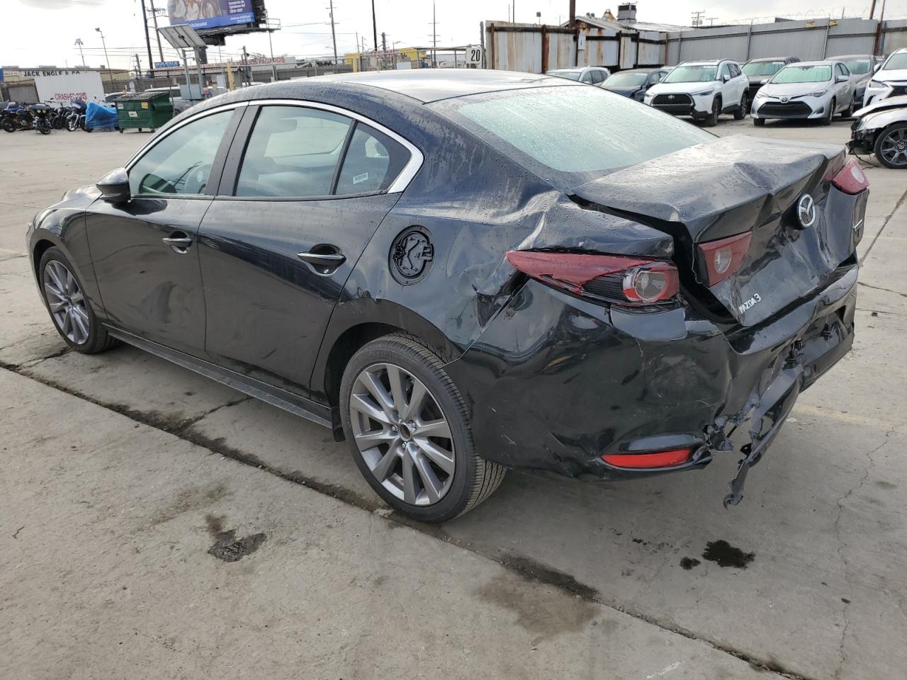 2025 Mazda 3 Preferred Black vin: 3MZBPACM2SM460430