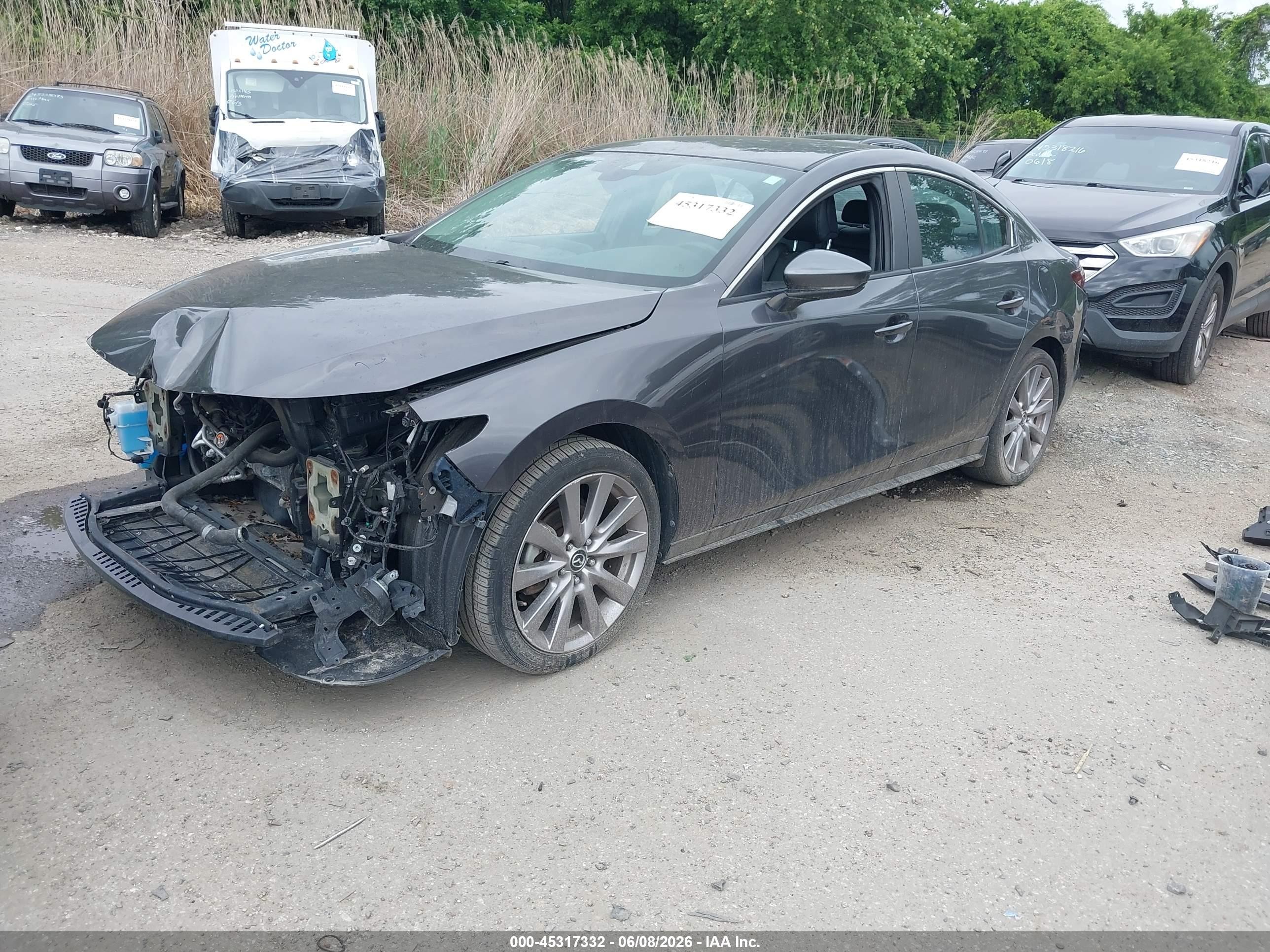 2019 Mazda Mazda3 Preferred Package Серый vin: 3MZBPADL5KM107234