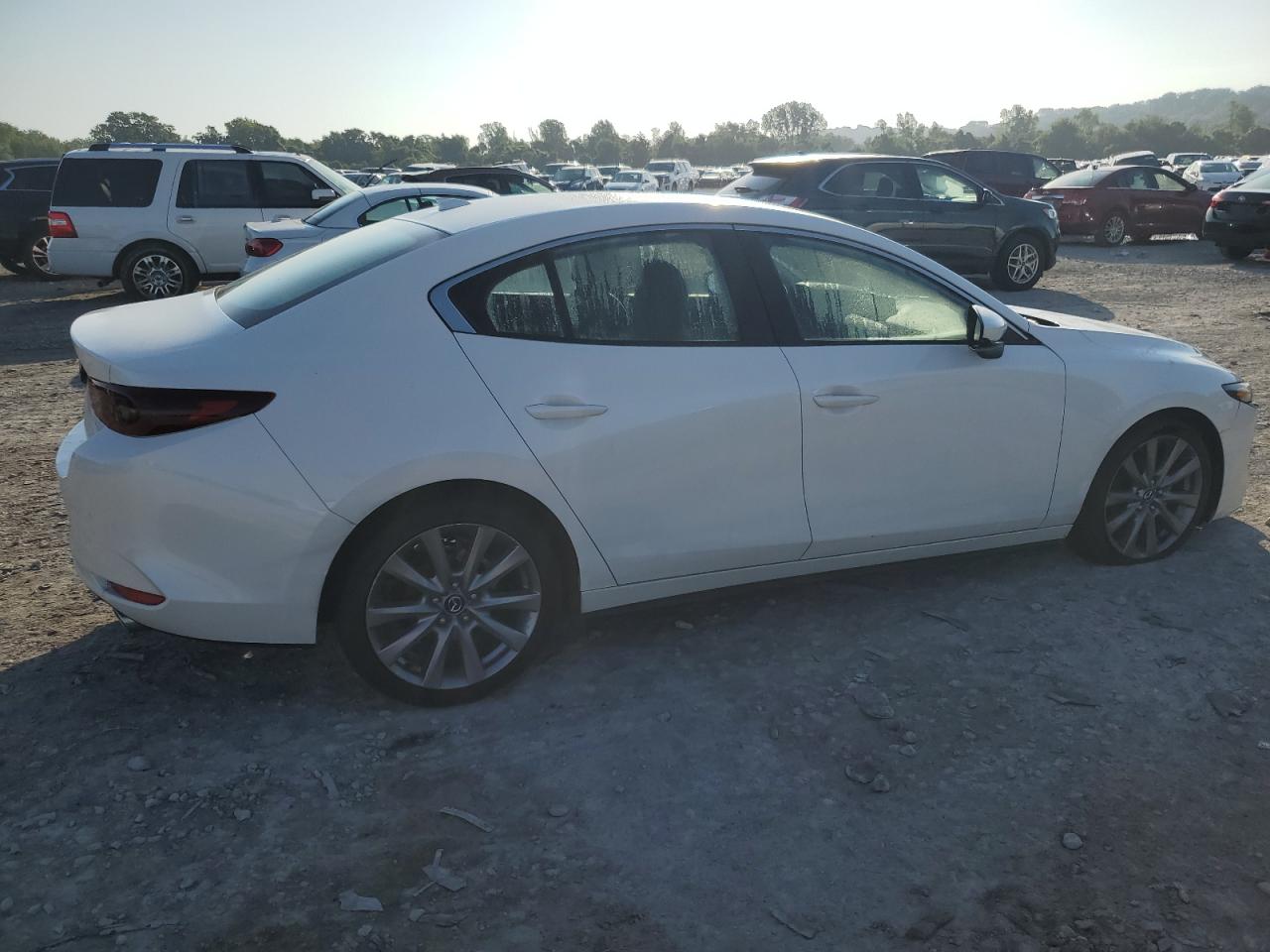 2020 Mazda 3 Preferred Белый vin: 3MZBPADL6LM128773