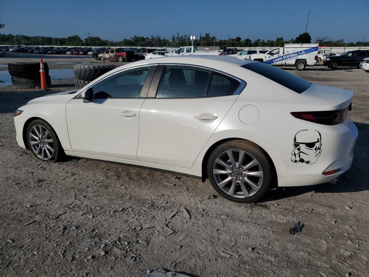 2020 Mazda 3 Preferred Белый vin: 3MZBPADL6LM128773