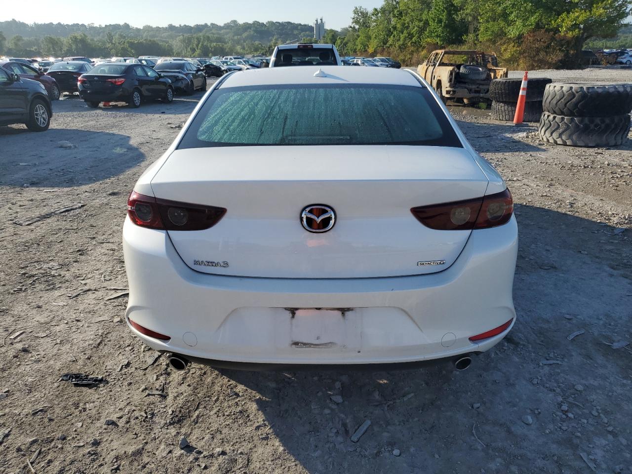 2020 Mazda 3 Preferred Белый vin: 3MZBPADL6LM128773