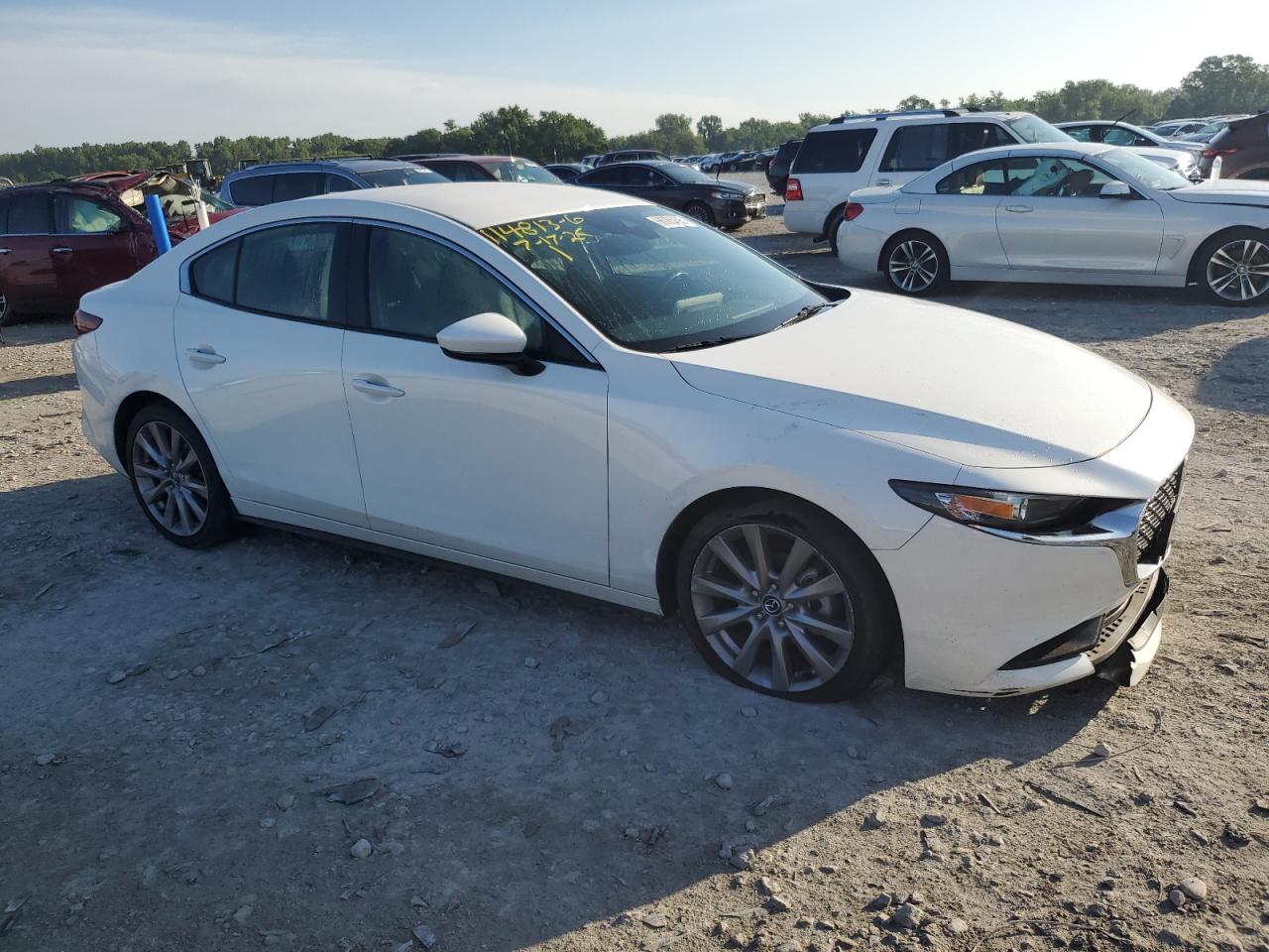 2020 Mazda 3 Preferred Белый vin: 3MZBPADL6LM128773