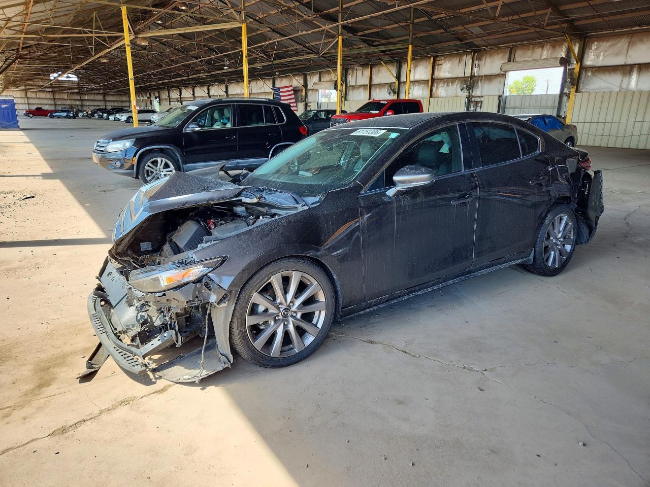 2019 Mazda 3 Preferred Gray vin: 3MZBPADLXKM106581