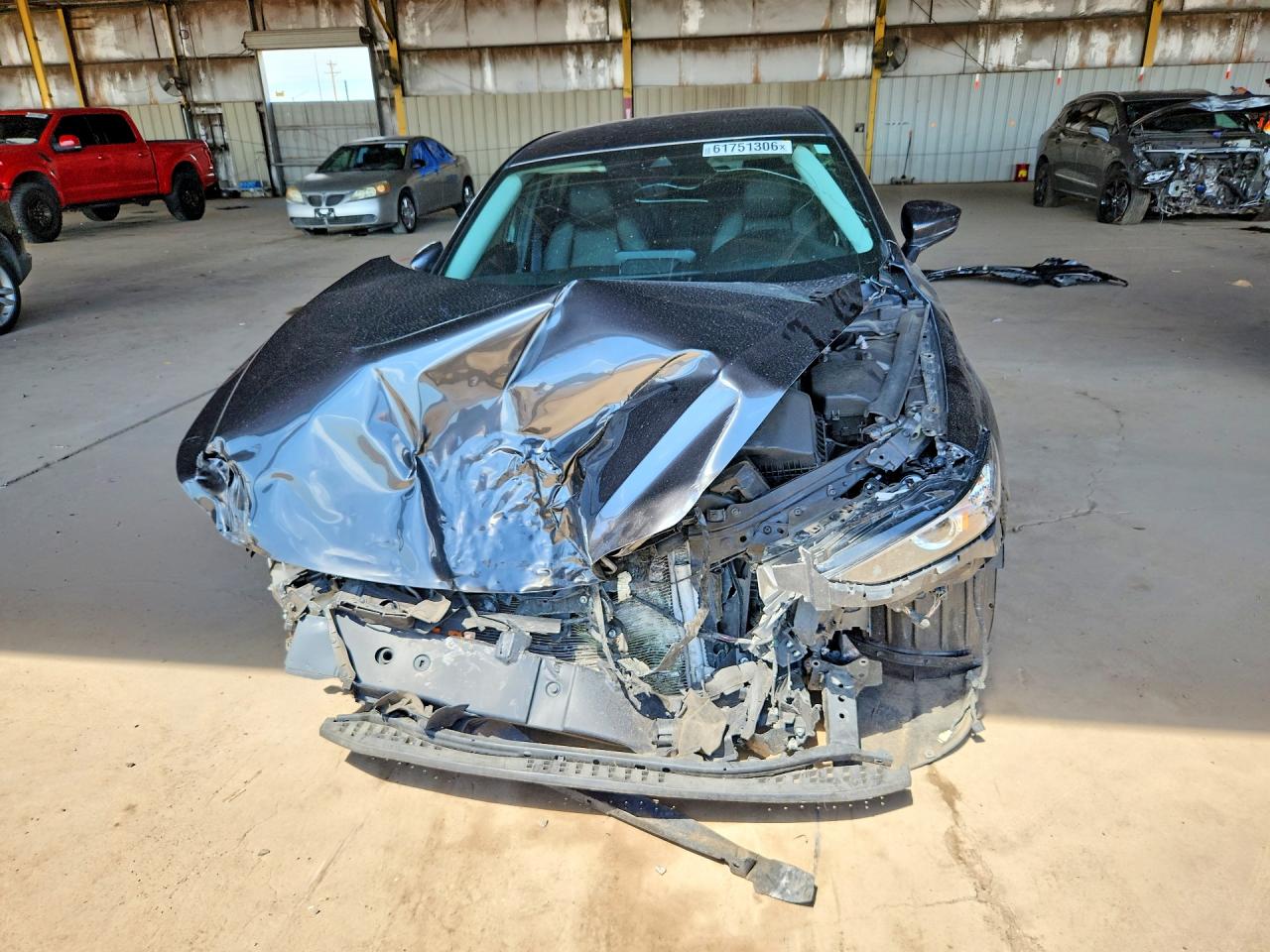 2019 Mazda 3 Preferred Серый vin: 3MZBPADLXKM106581