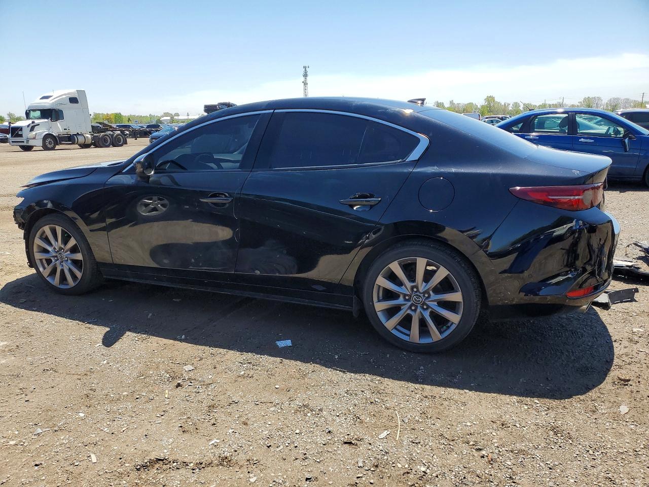 2019 Mazda 3 Preferred Черный vin: 3MZBPADM8KM104689