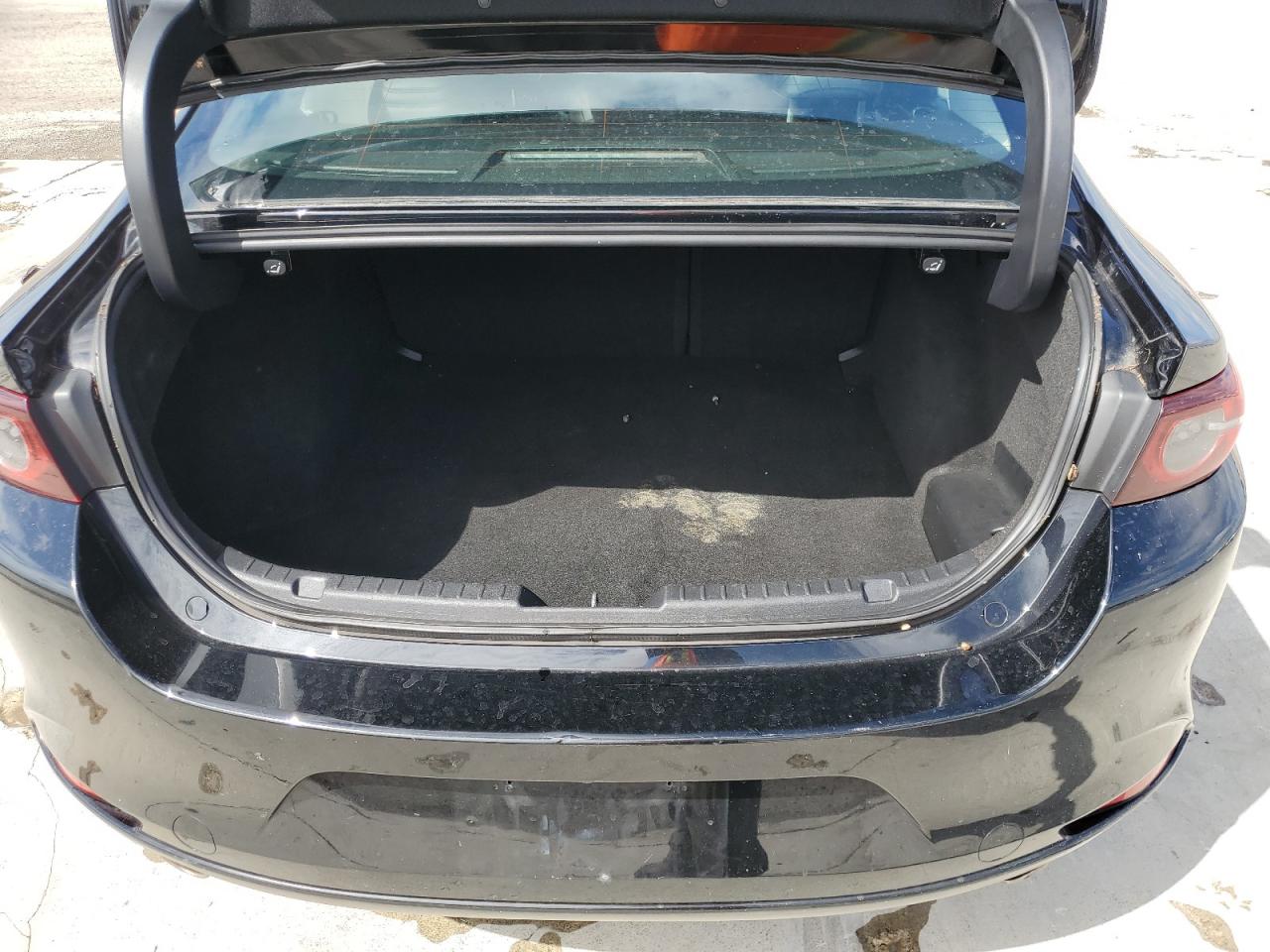 2020 Mazda 3 Premium Black vin: 3MZBPAEM6LM116727 Damage: Rear Bumper, Dent(S) W/ Paint Dmg, 1/2 To 1 Inch