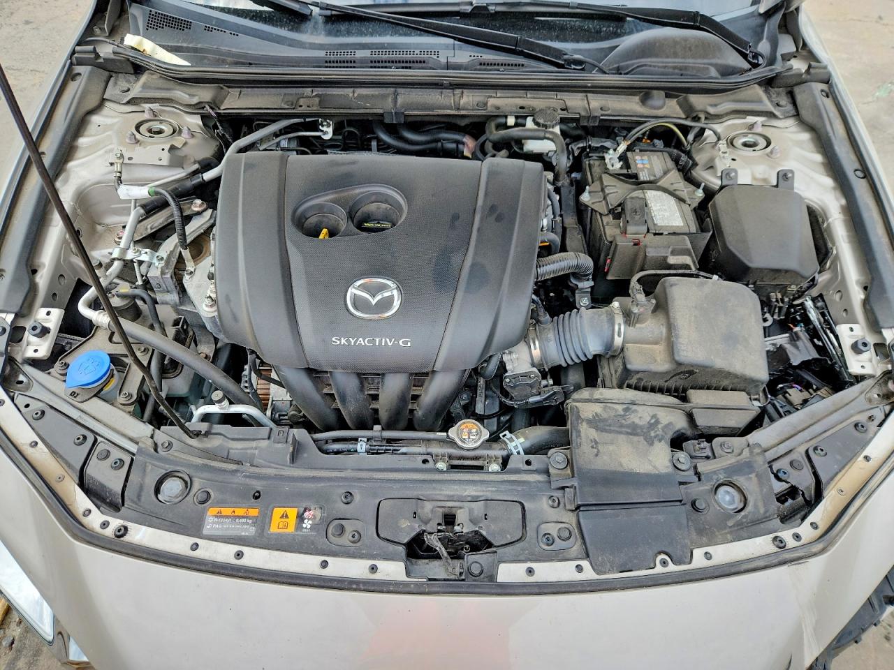 2022 Mazda 3 Premium Желто-коричневый vin: 3MZBPBDL4NM305071
