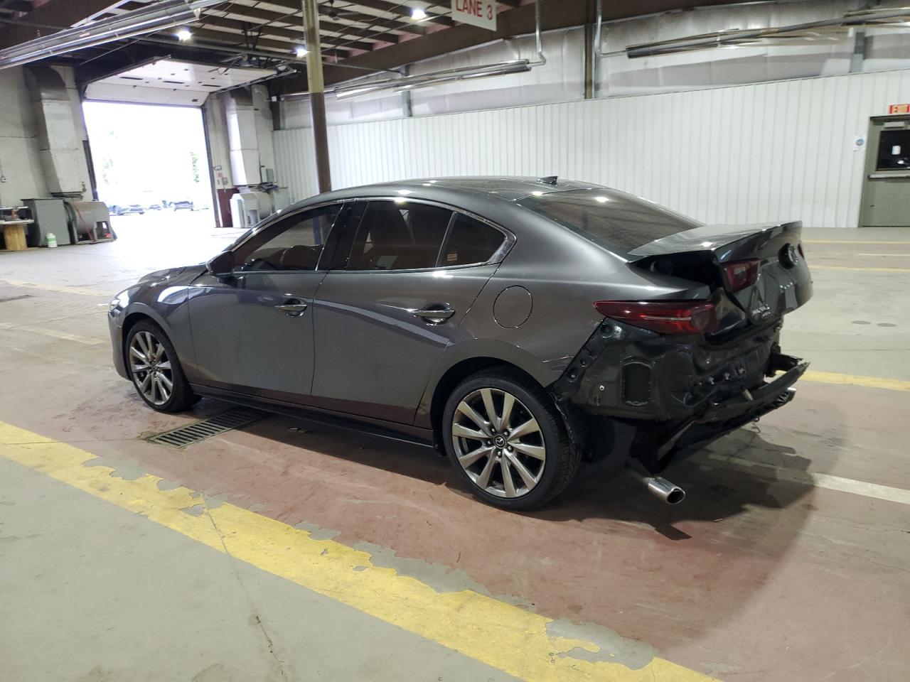 2020 Mazda 3 Premium Gray vin: 3MZBPBEM7LM119223