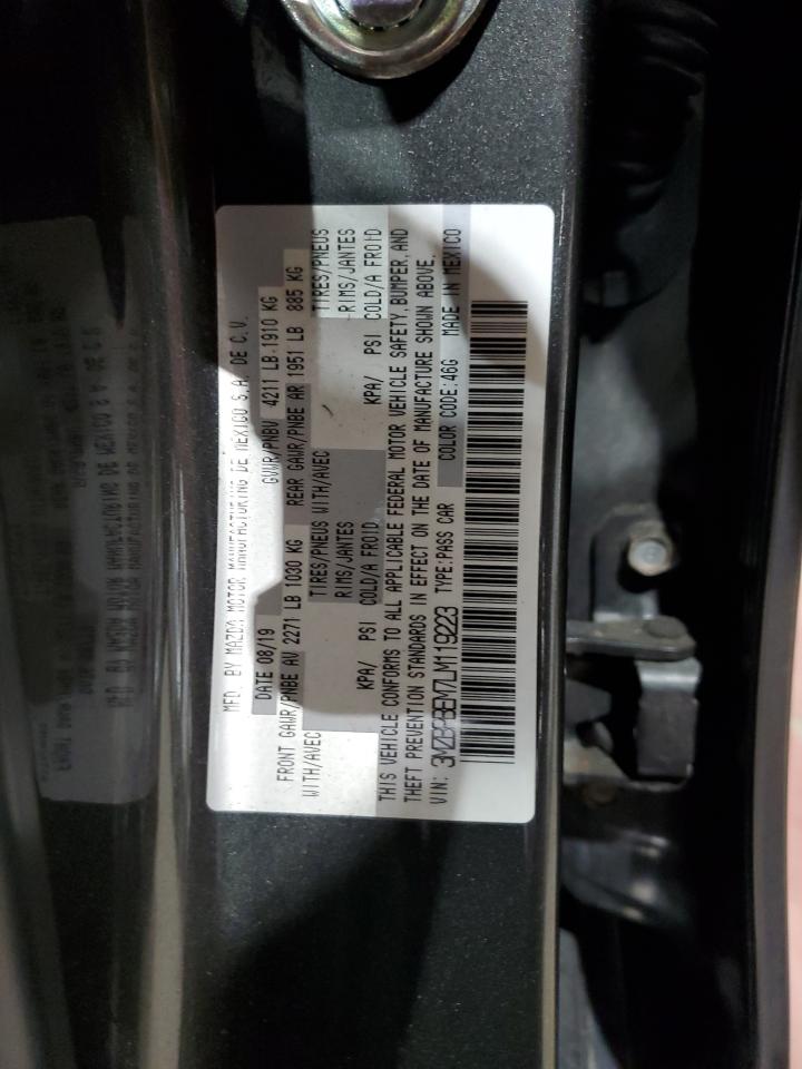 2020 Mazda 3 Premium Gray vin: 3MZBPBEM7LM119223