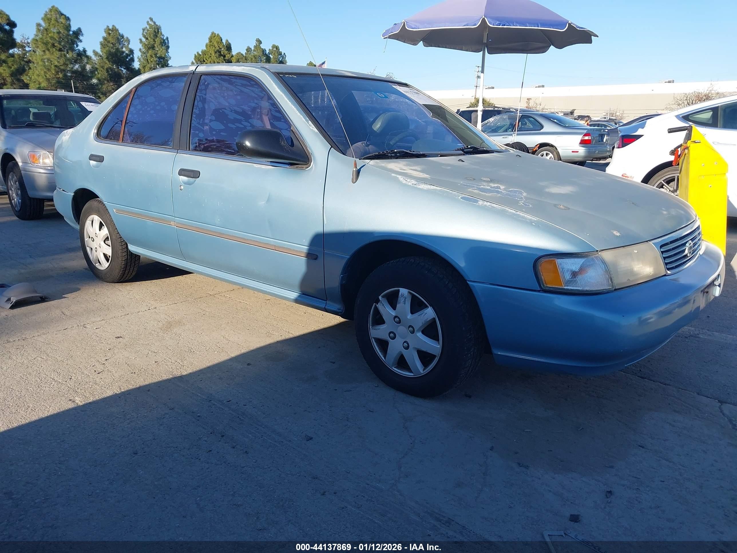 1995 Nissan Sentra Xe/gxe/gle Light Blue vin: 3N1AB41D0SL003948
