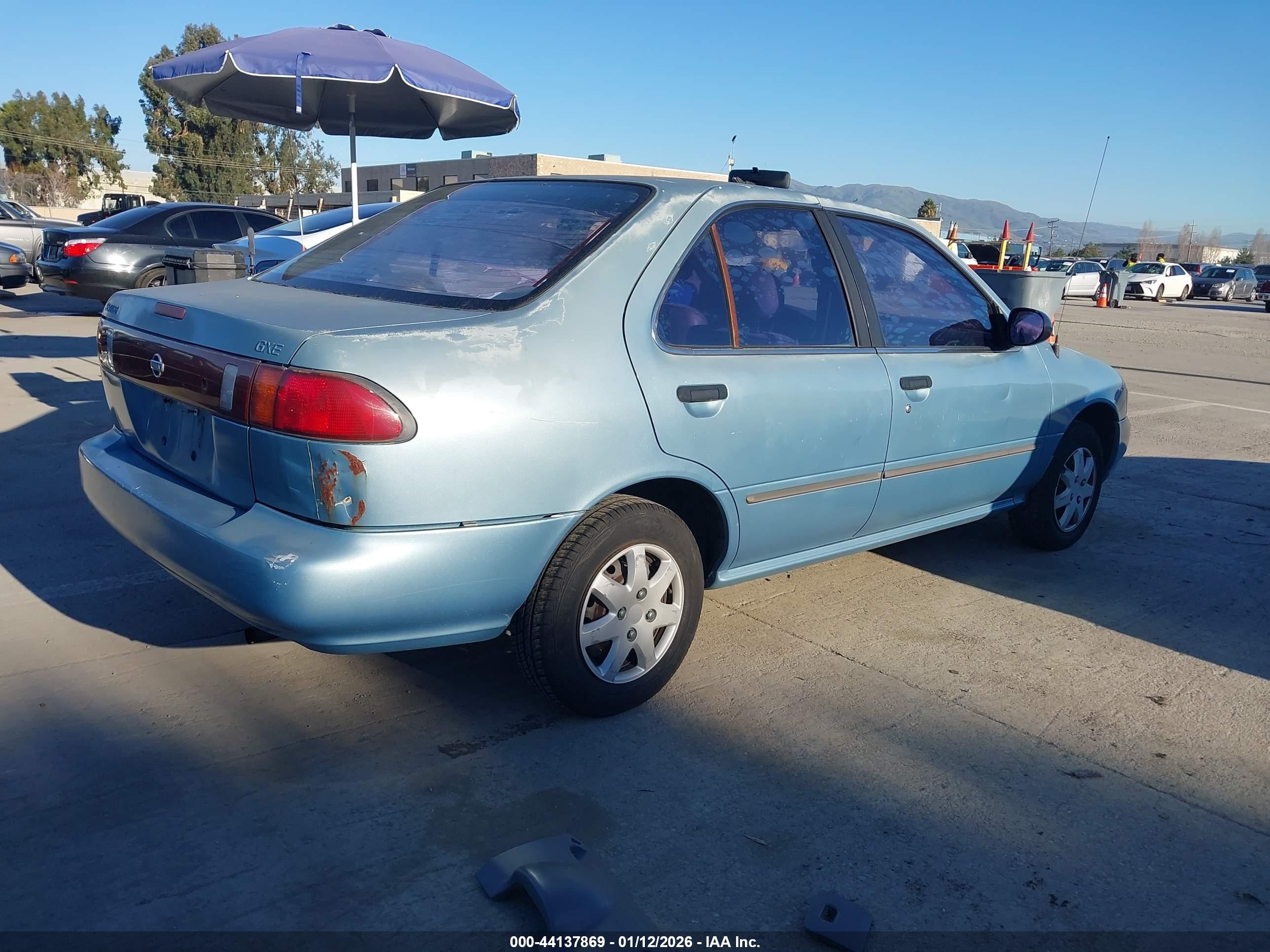1995 Nissan Sentra Xe/gxe/gle Light Blue vin: 3N1AB41D0SL003948
