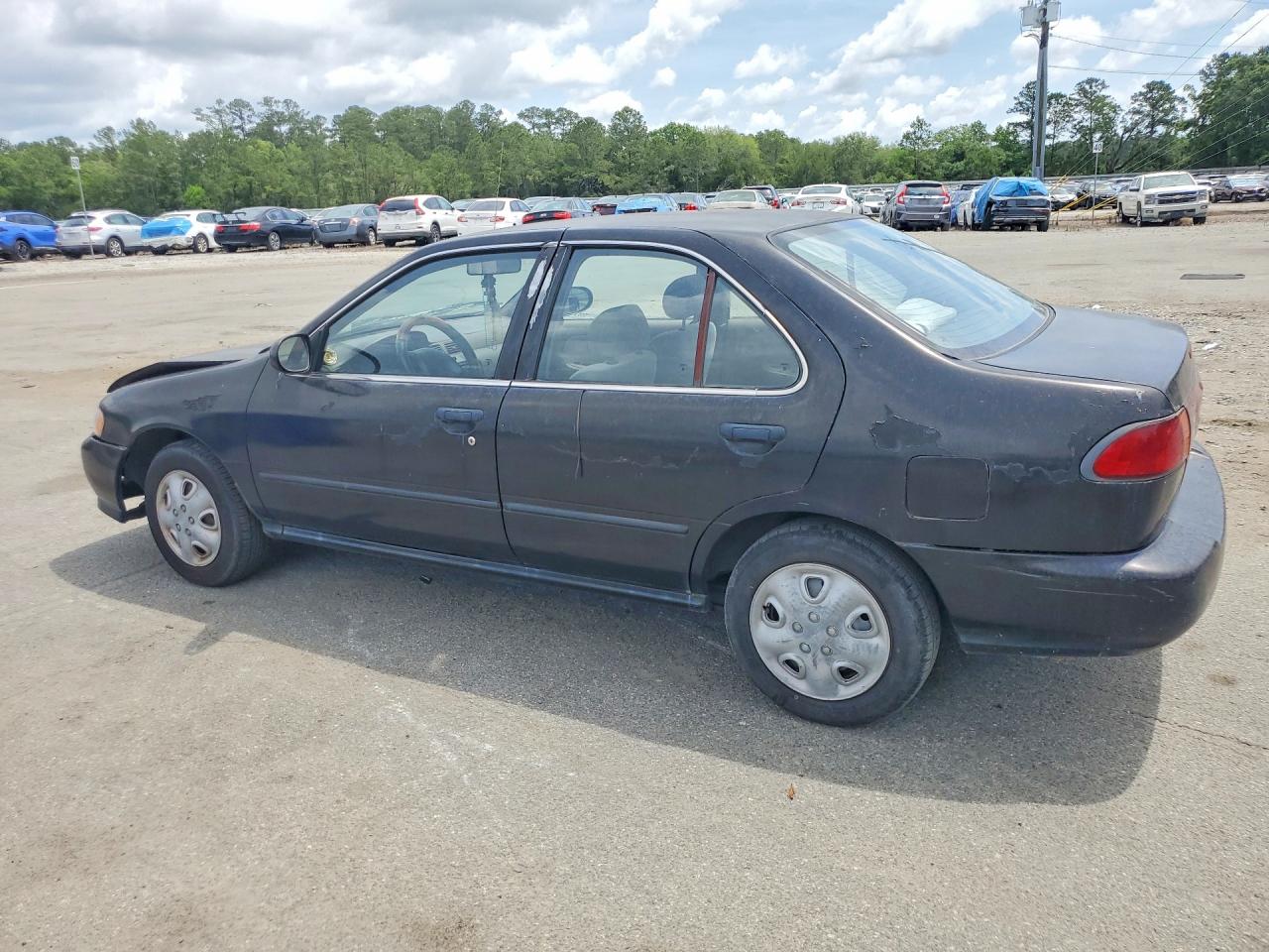 1998 Nissan Sentra Base Black vin: 3N1AB41D0WL059040