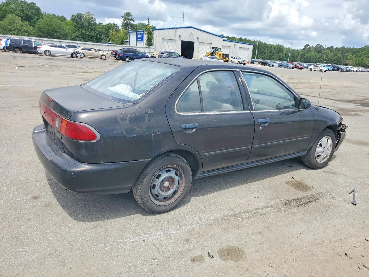 1998 Nissan Sentra Base Black vin: 3N1AB41D0WL059040