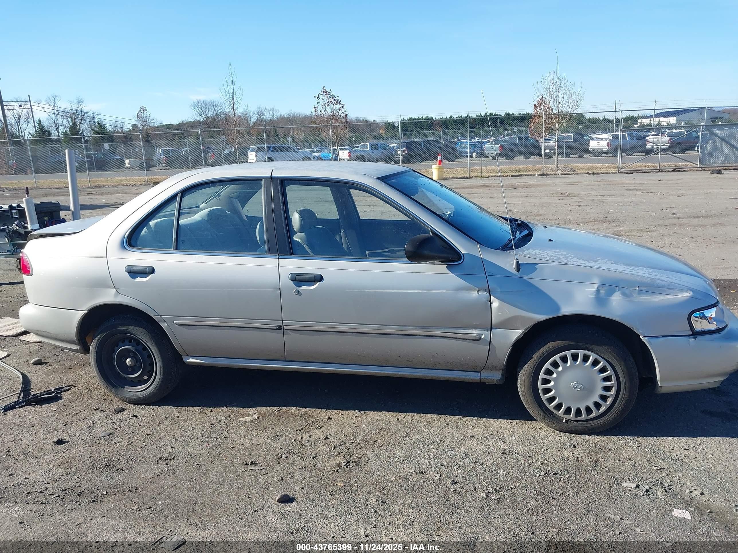1995 Nissan Sentra Xe/gxe/gle Silver vin: 3N1AB41D2SL002462