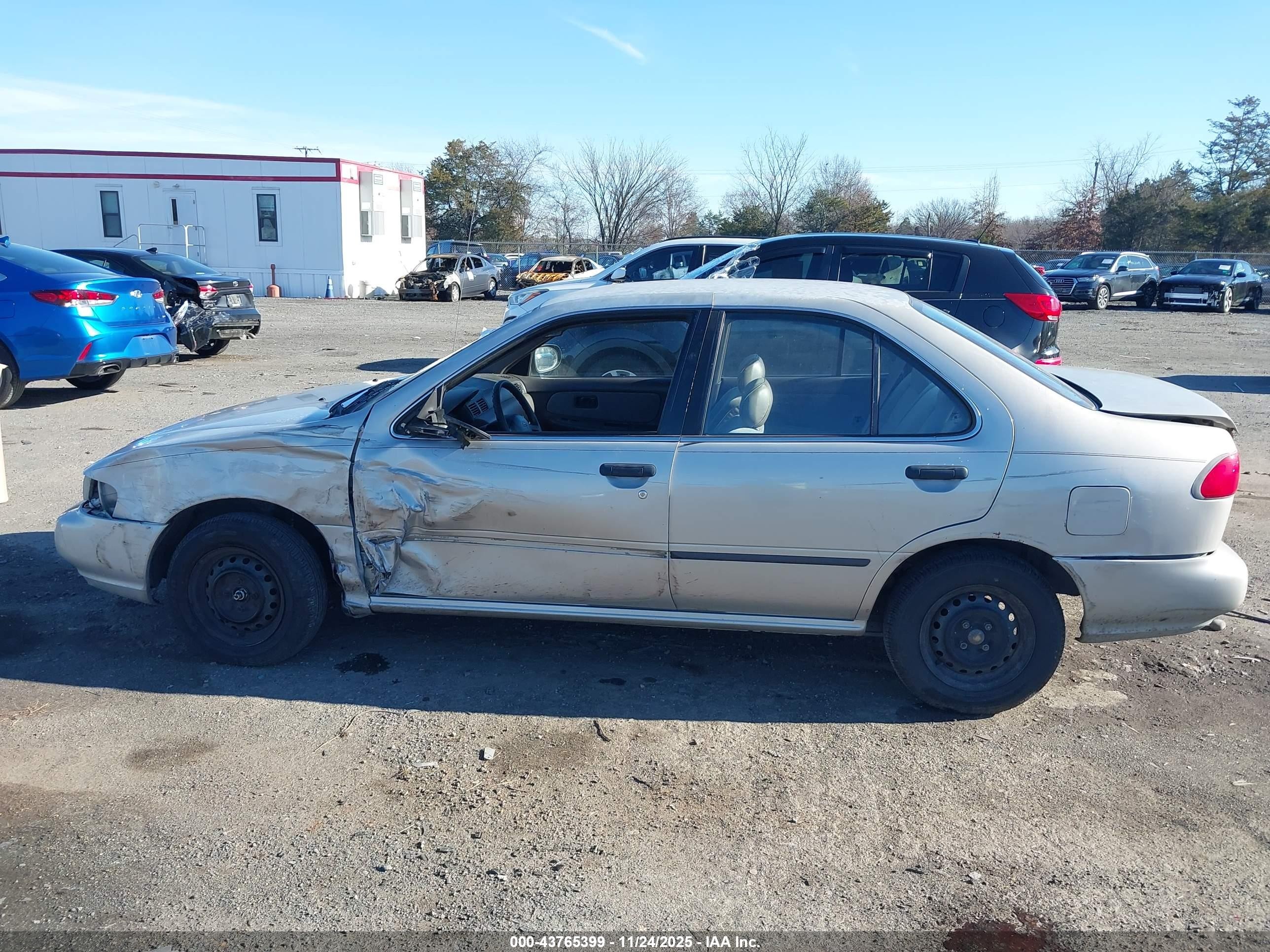 1995 Nissan Sentra Xe/gxe/gle Silver vin: 3N1AB41D2SL002462