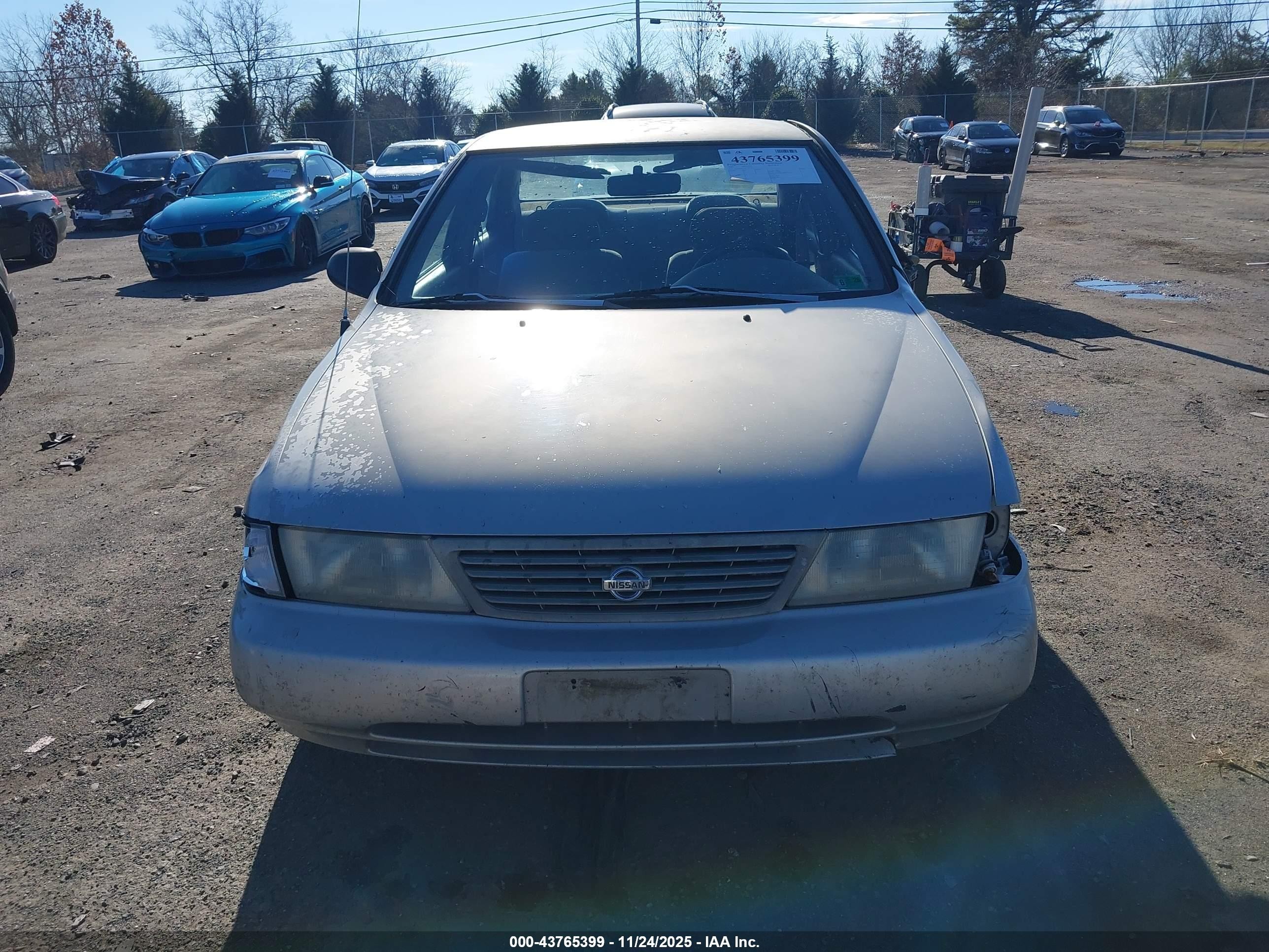 1995 Nissan Sentra Xe/gxe/gle Silver vin: 3N1AB41D2SL002462