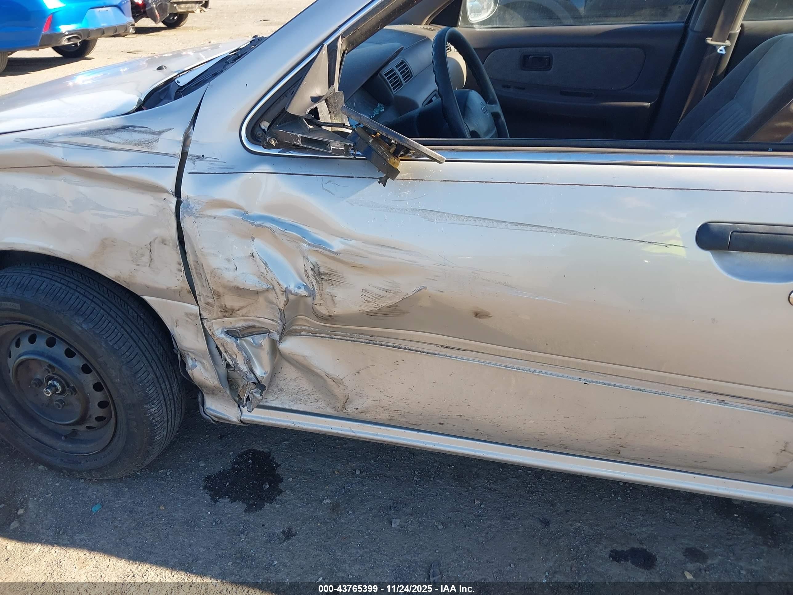 1995 Nissan Sentra Xe/gxe/gle Silver vin: 3N1AB41D2SL002462