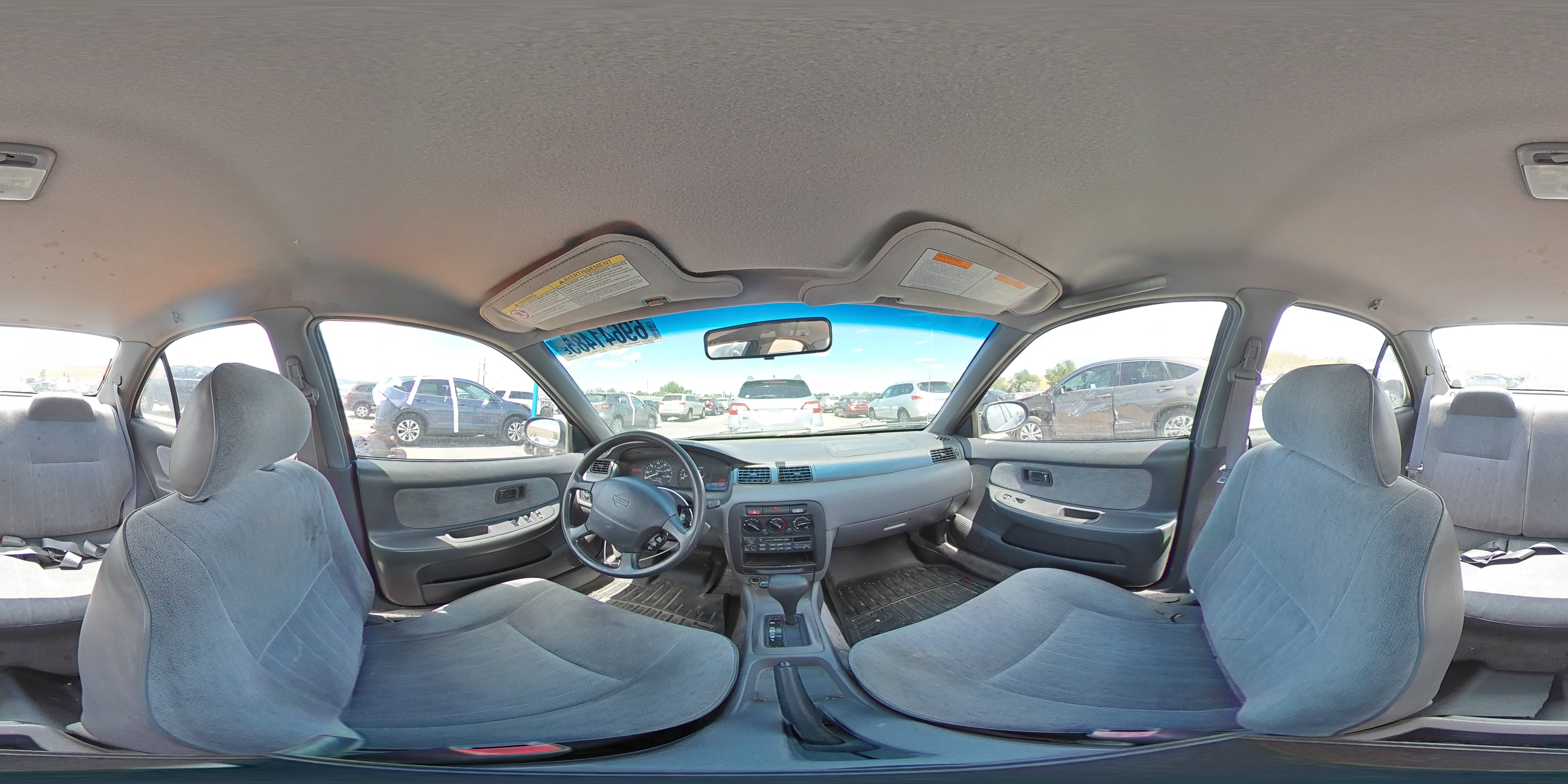 1997 Nissan Sentra Xe Green vin: 3N1AB41D5VL009751