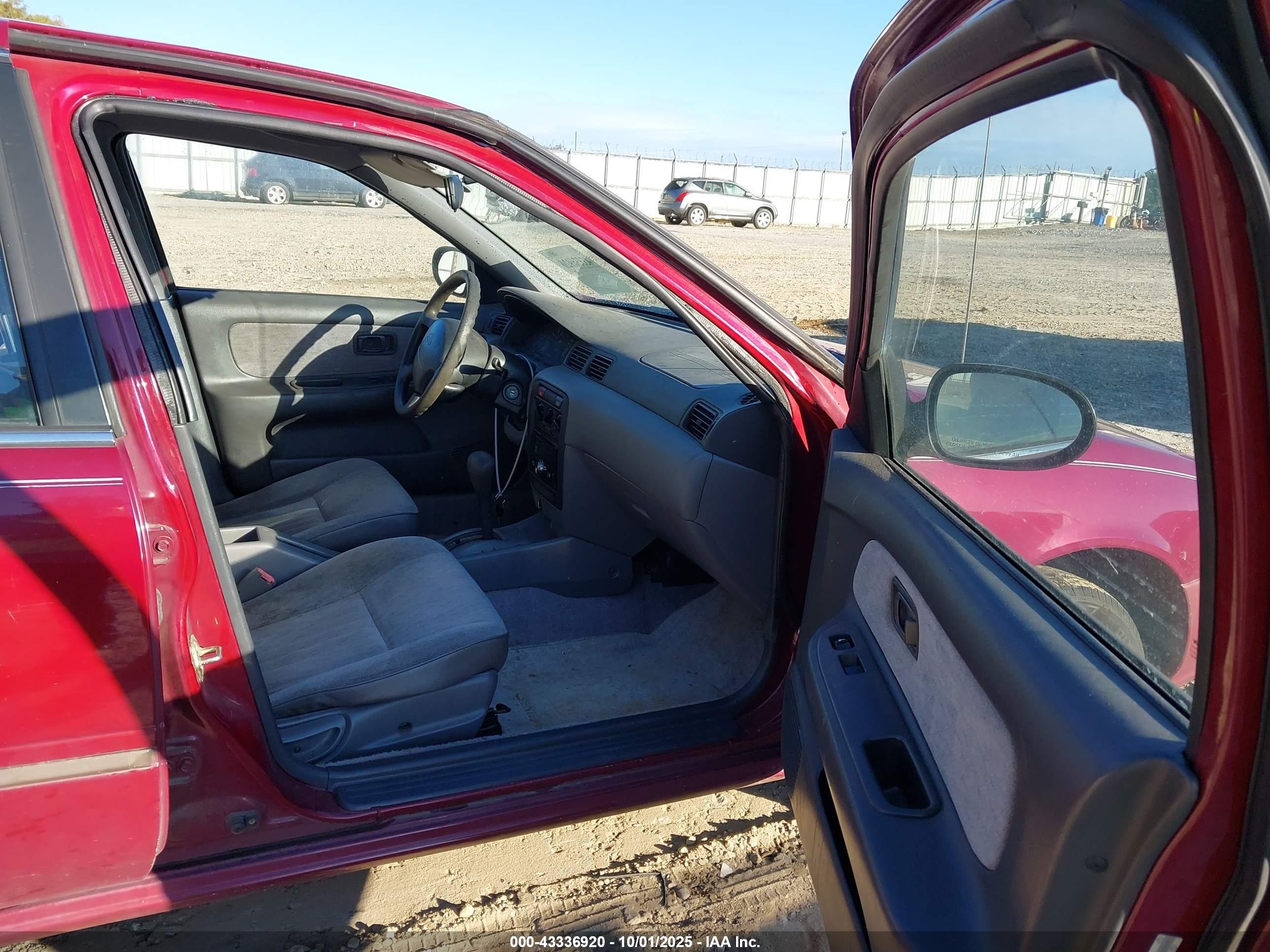 1997 Nissan Sentra Gle/gxe/xe Burgundy vin: 3N1AB41D5VL021284