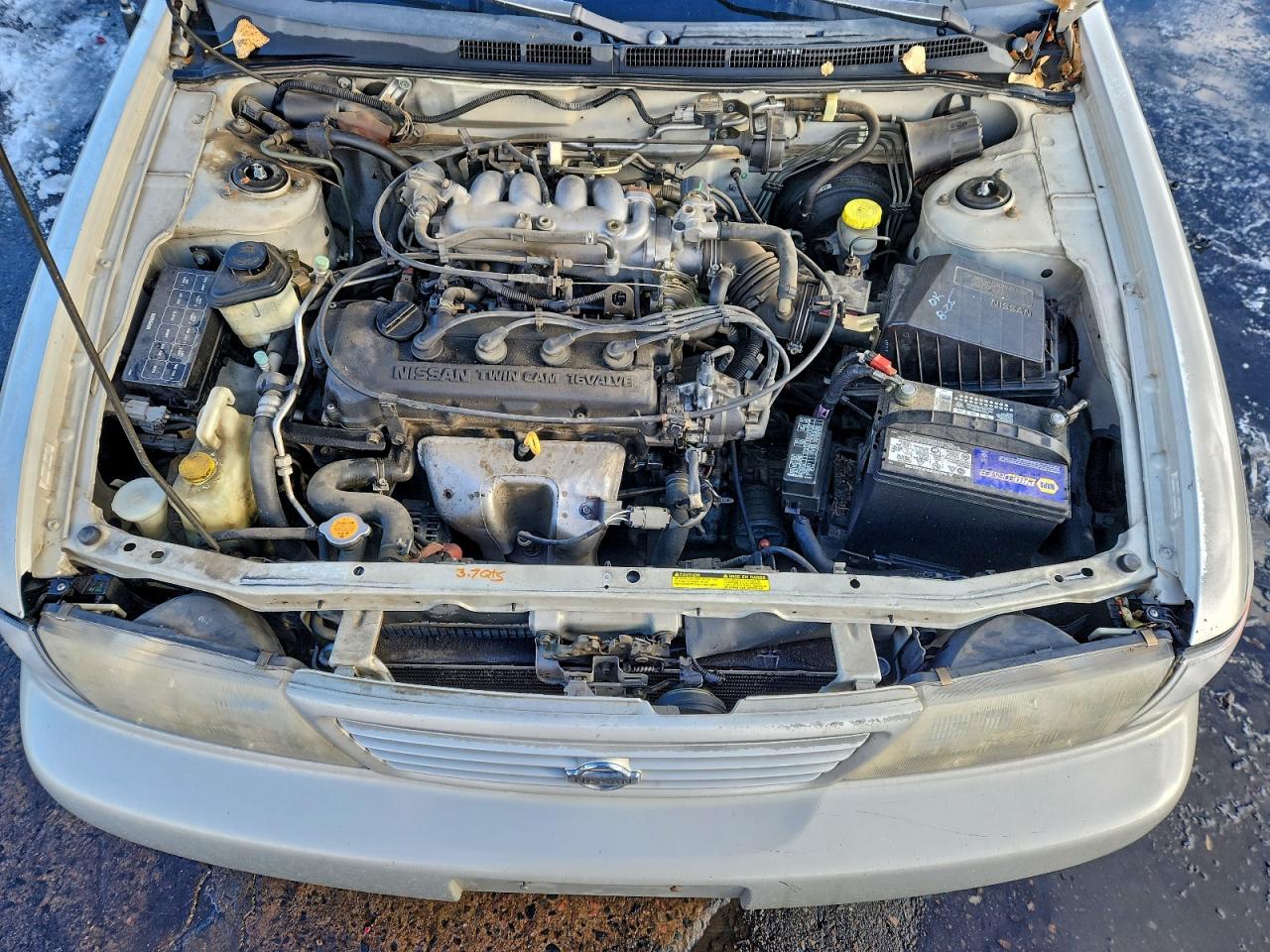 1997 Nissan Sentra Xe Gray vin: 3N1AB41D5VL032057