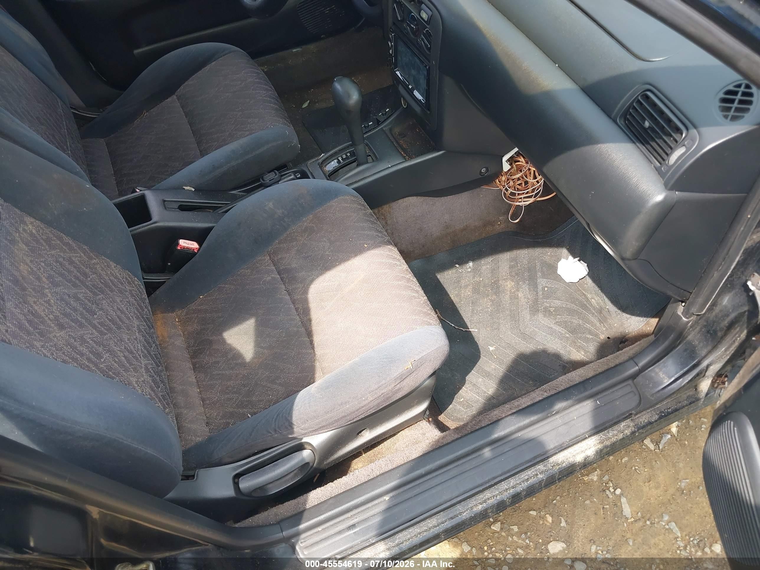 1999 Nissan Sentra Gxe/xe Black vin: 3N1AB41D5XL080757