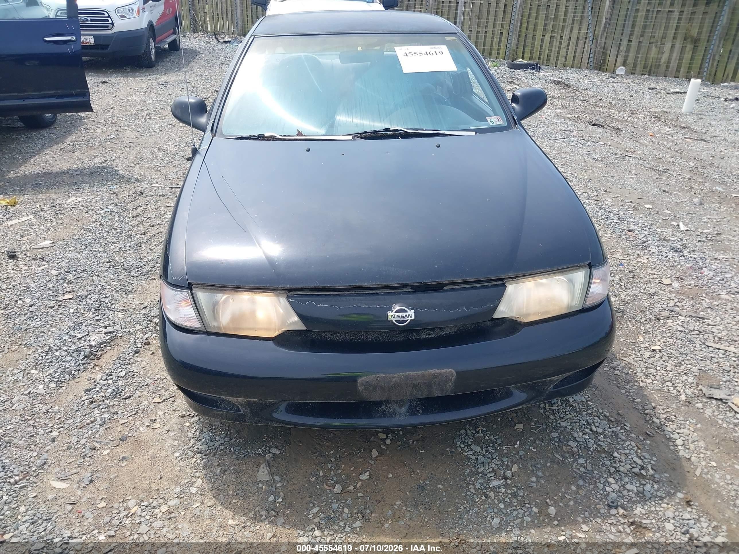 1999 Nissan Sentra Gxe/xe Black vin: 3N1AB41D5XL080757