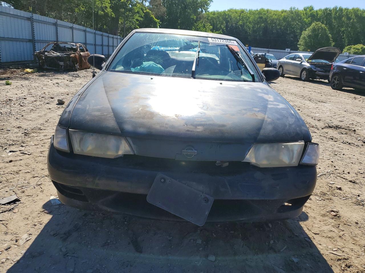 1999 Nissan Sentra Xe Black vin: 3N1AB41D9XL110035