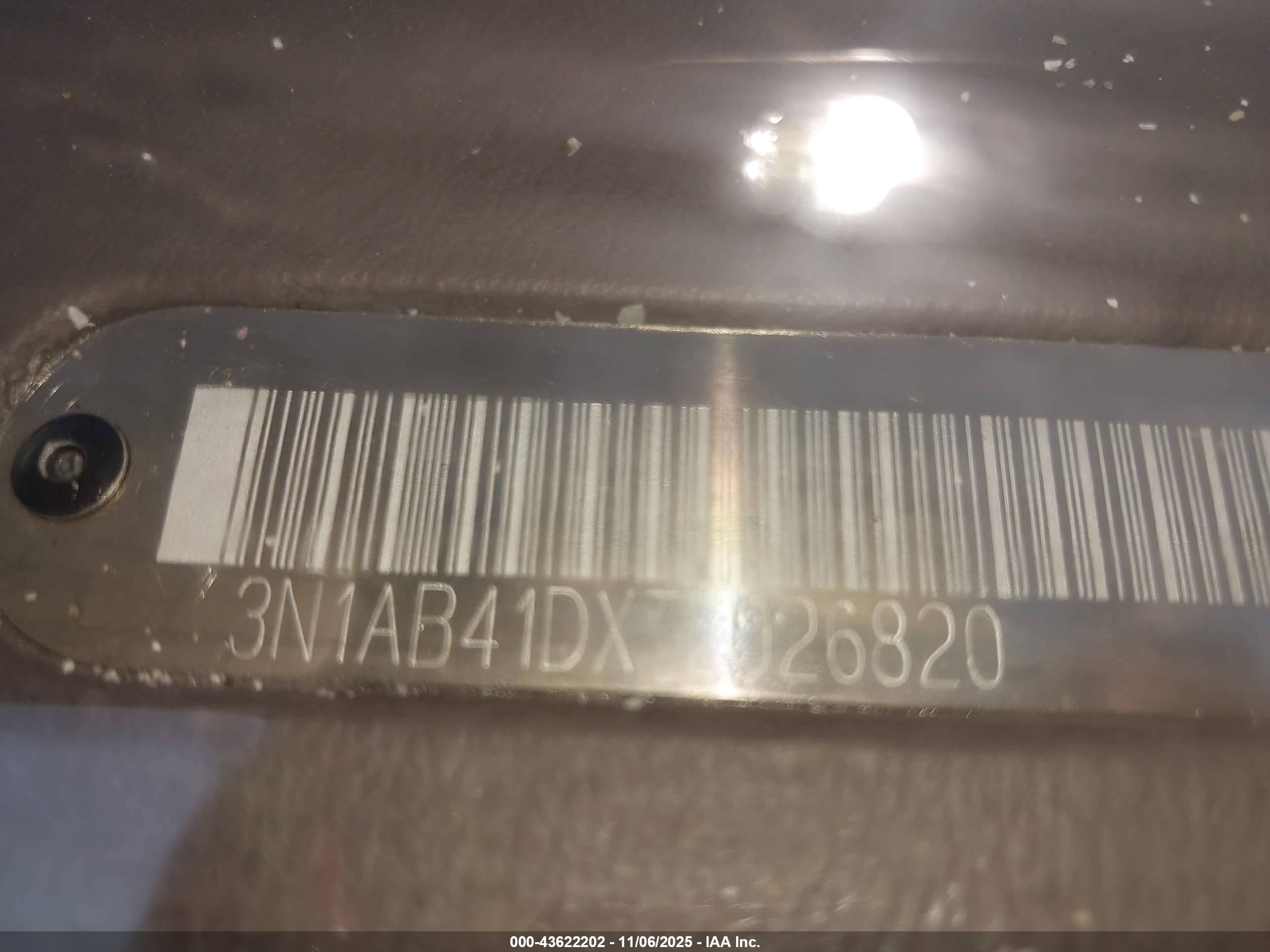 1996 Nissan Sentra Xe/gxe Серебряный vin: 3N1AB41DXTL026820