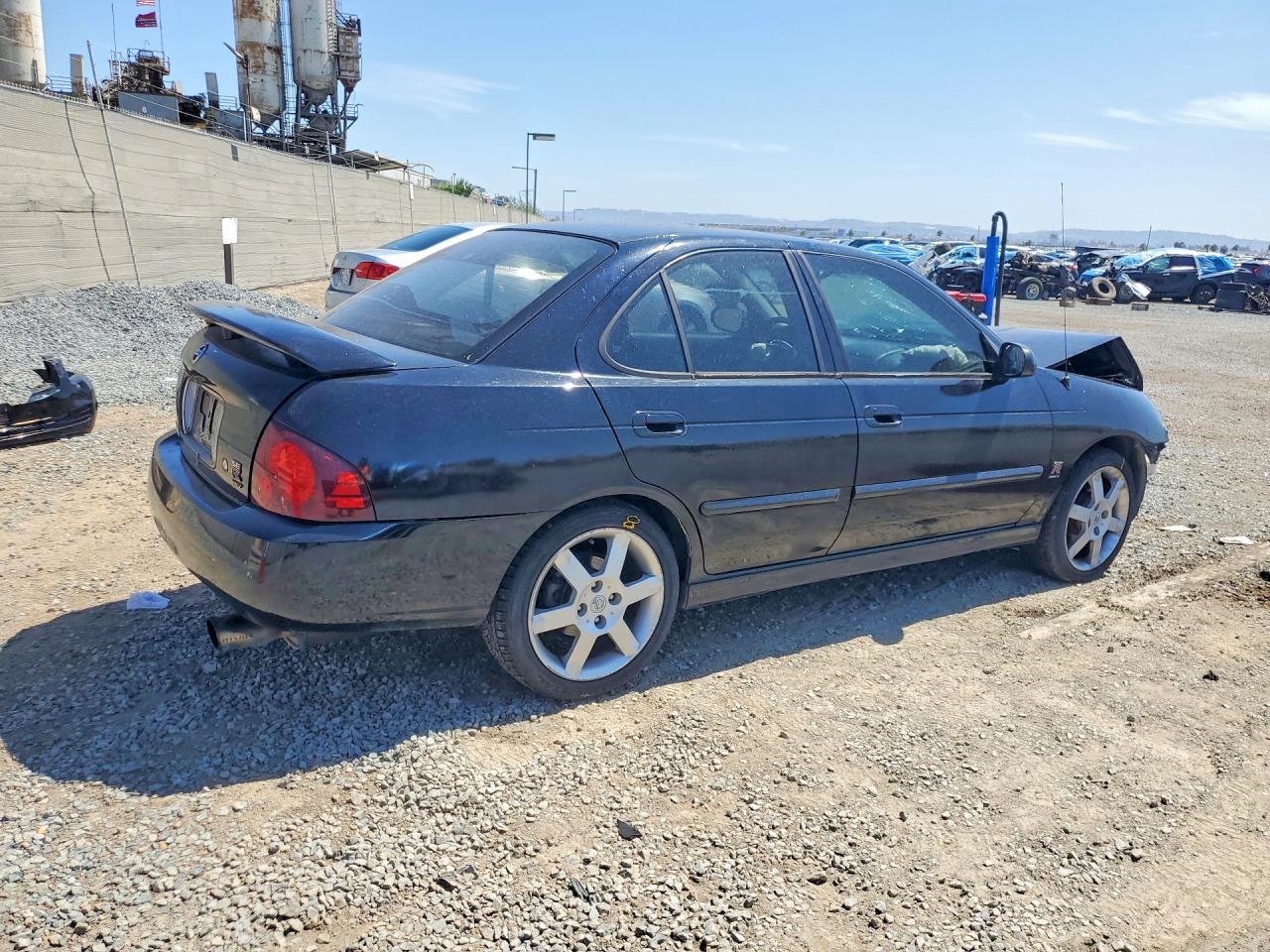 2004 Nissan Sentra 2.5s Черный vin: 3N1AB51A14L741756