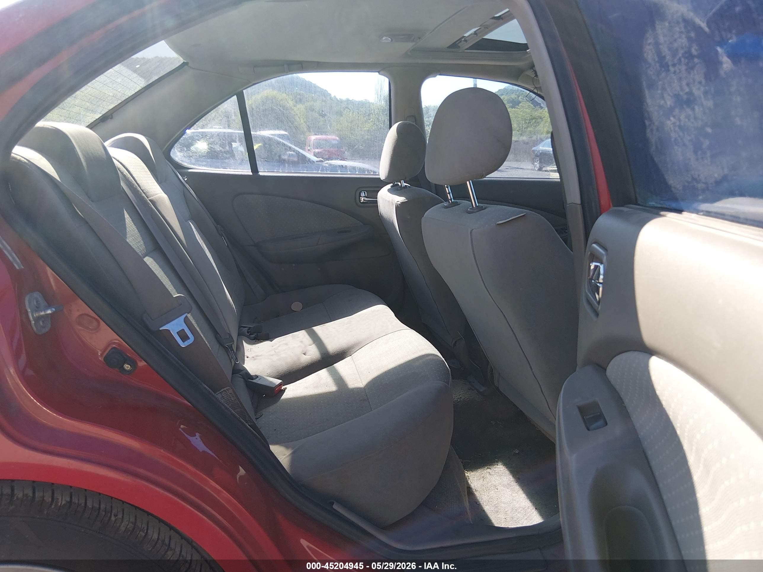 2003 Nissan Sentra Se-r Red vin: 3N1AB51A43L735139