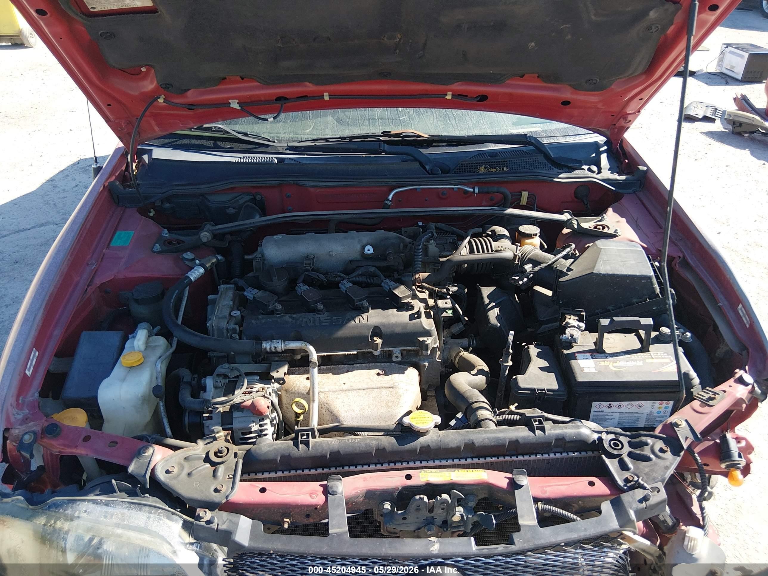 2003 Nissan Sentra Se-r Red vin: 3N1AB51A43L735139