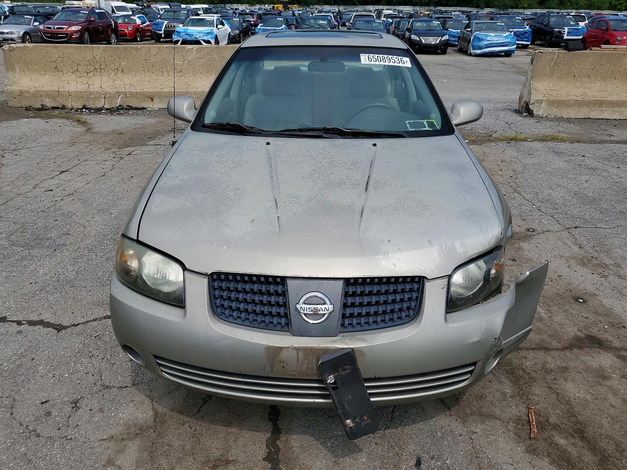 2004 Nissan Sentra 2.5s Silver vin: 3N1AB51A44L740911
