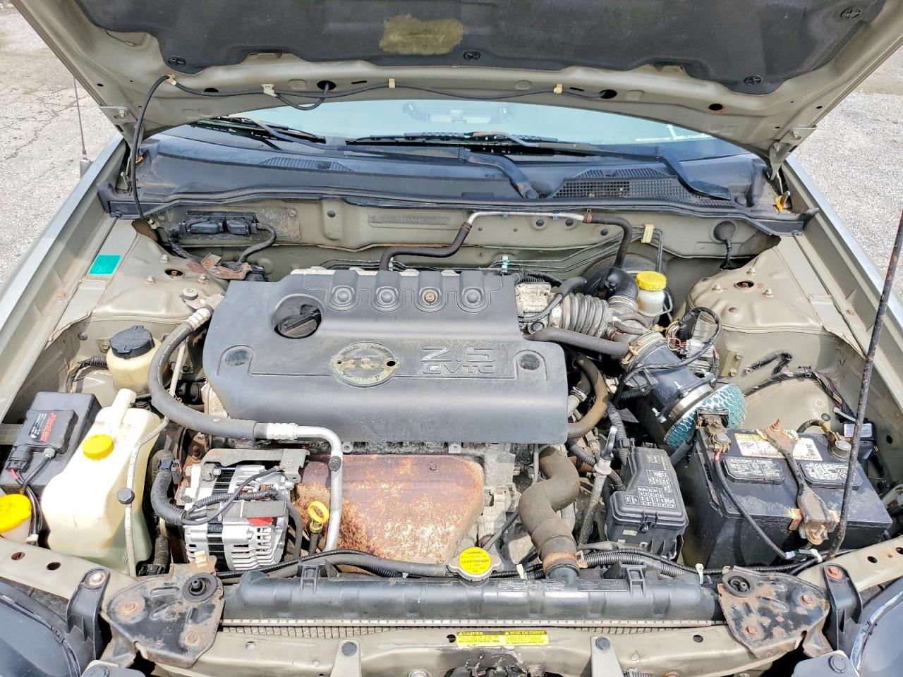2004 Nissan Sentra 2.5s Silver vin: 3N1AB51A44L740911