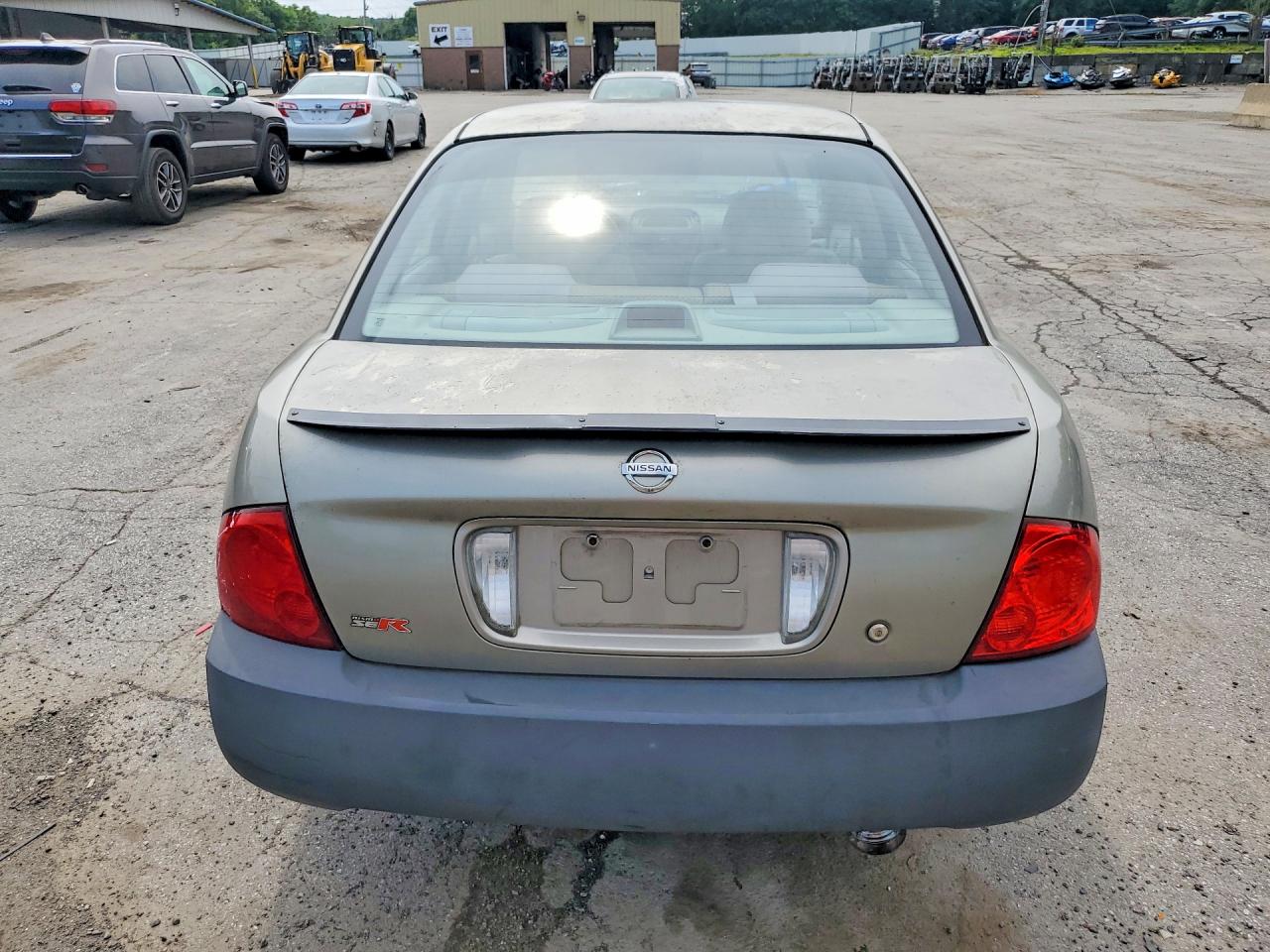 2004 Nissan Sentra 2.5s Silver vin: 3N1AB51A44L740911