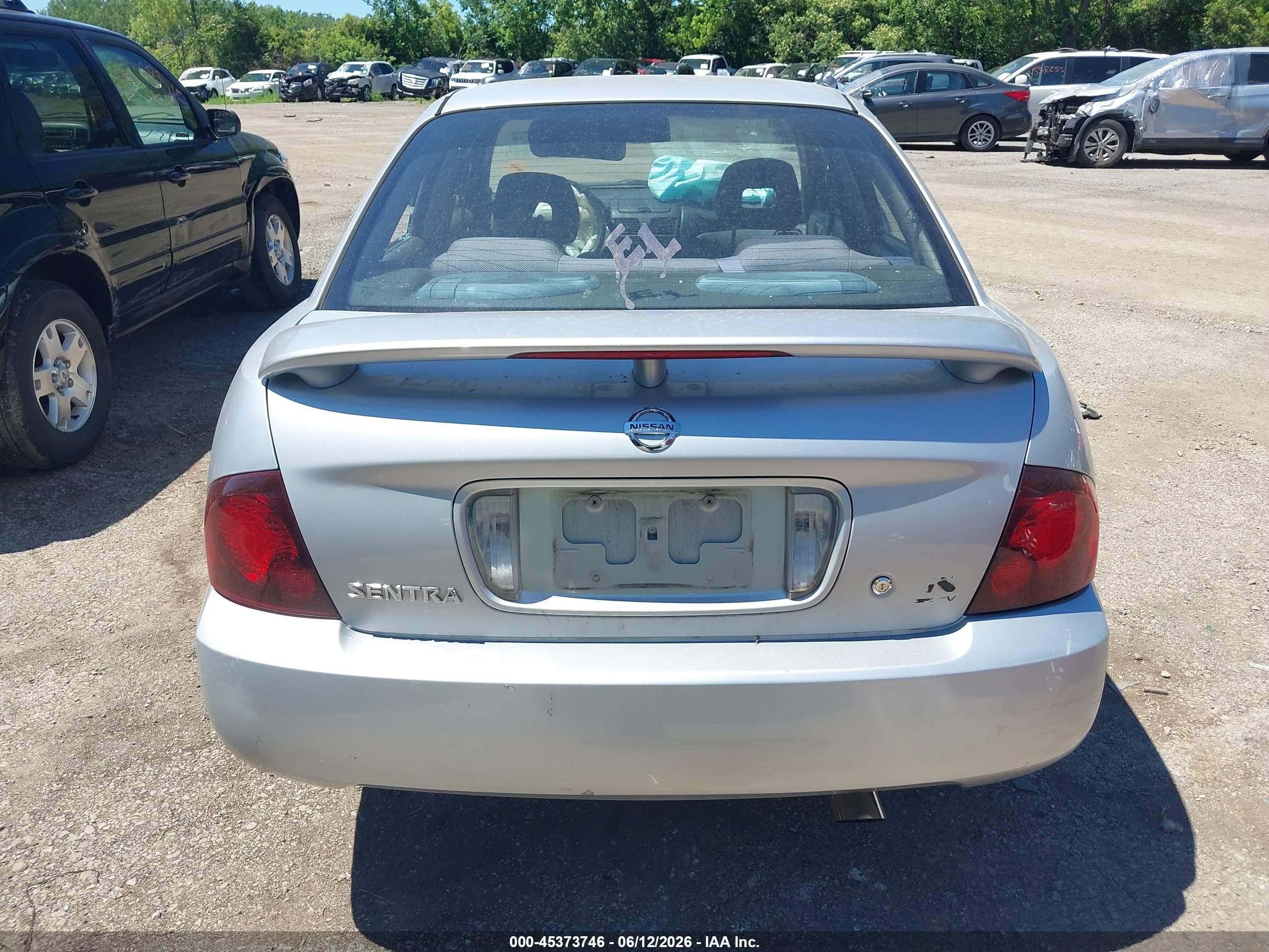 2005 Nissan Sentra Se-r Spec V Silver vin: 3N1AB51D05L522492