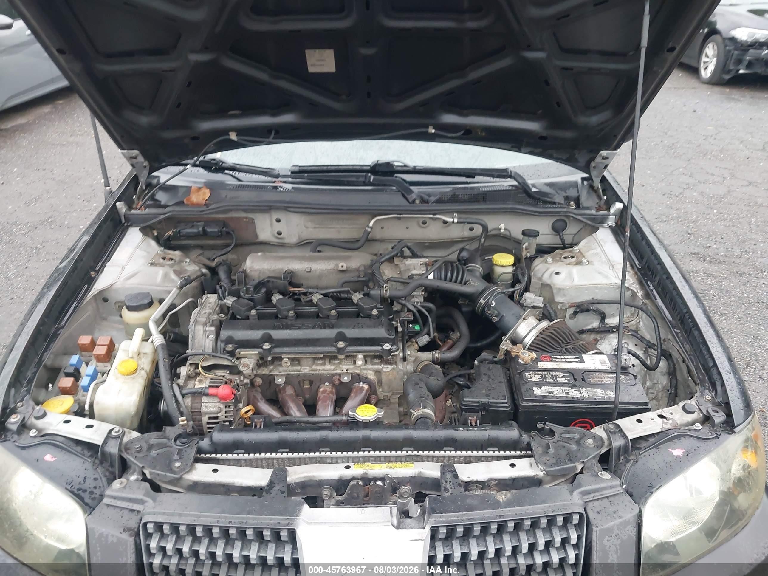2004 Nissan Sentra Se-r Spec V Black vin: 3N1AB51D14L732713