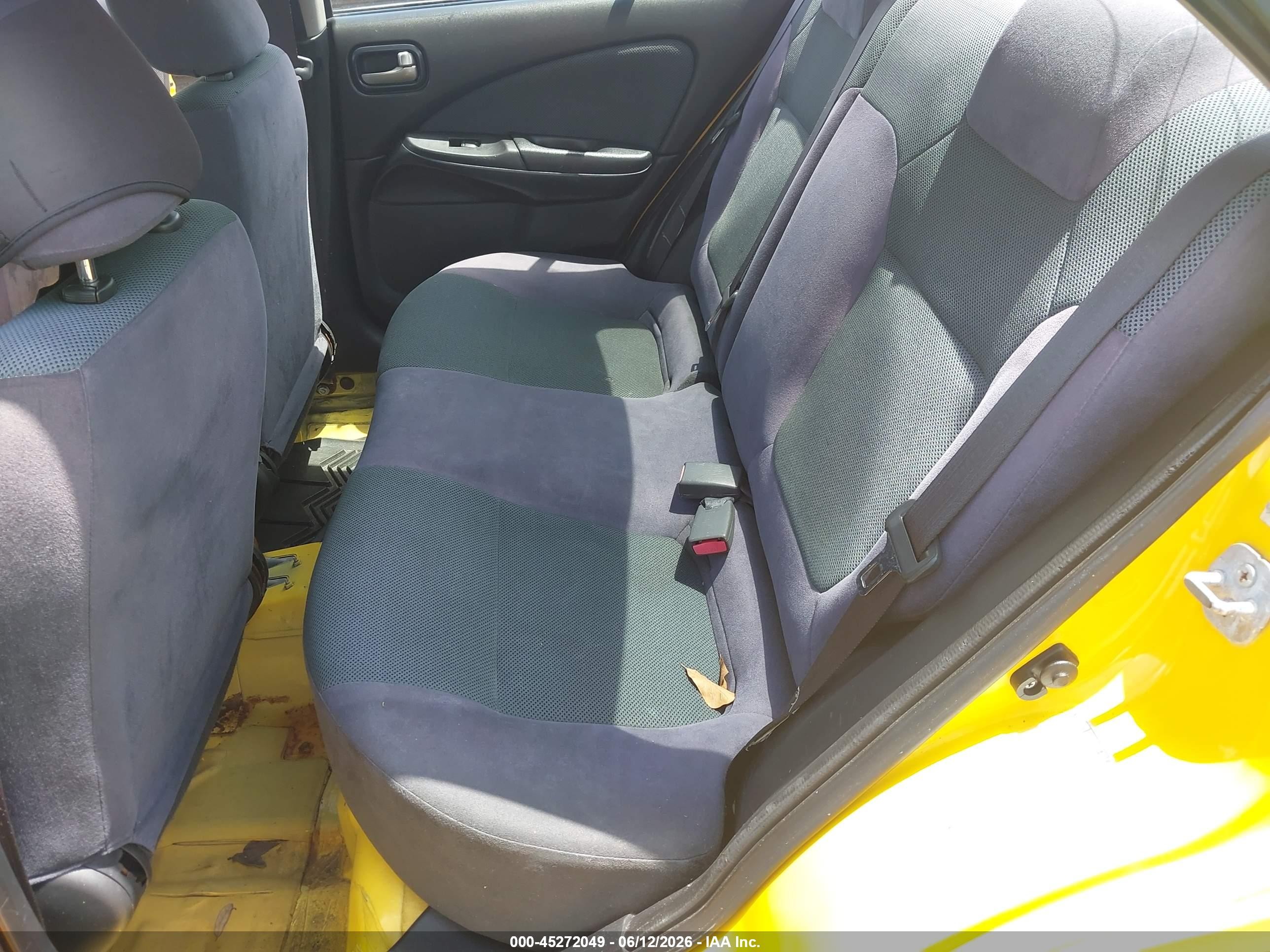 2005 Nissan Sentra Se-r Желтый vin: 3N1AB51D25L592138