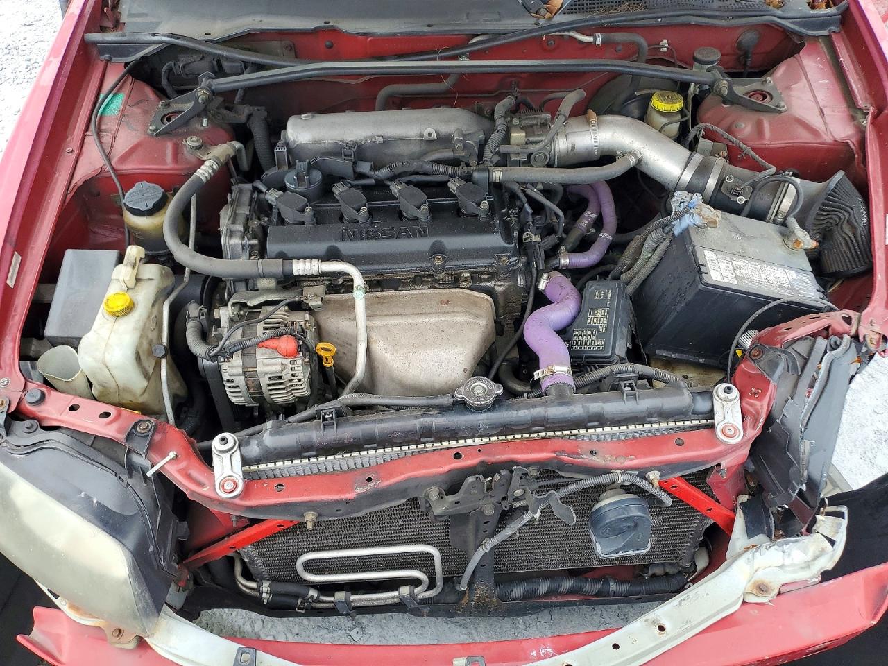 2006 Nissan Sentra Se-r Spec V Красный vin: 3N1AB51D56L546384