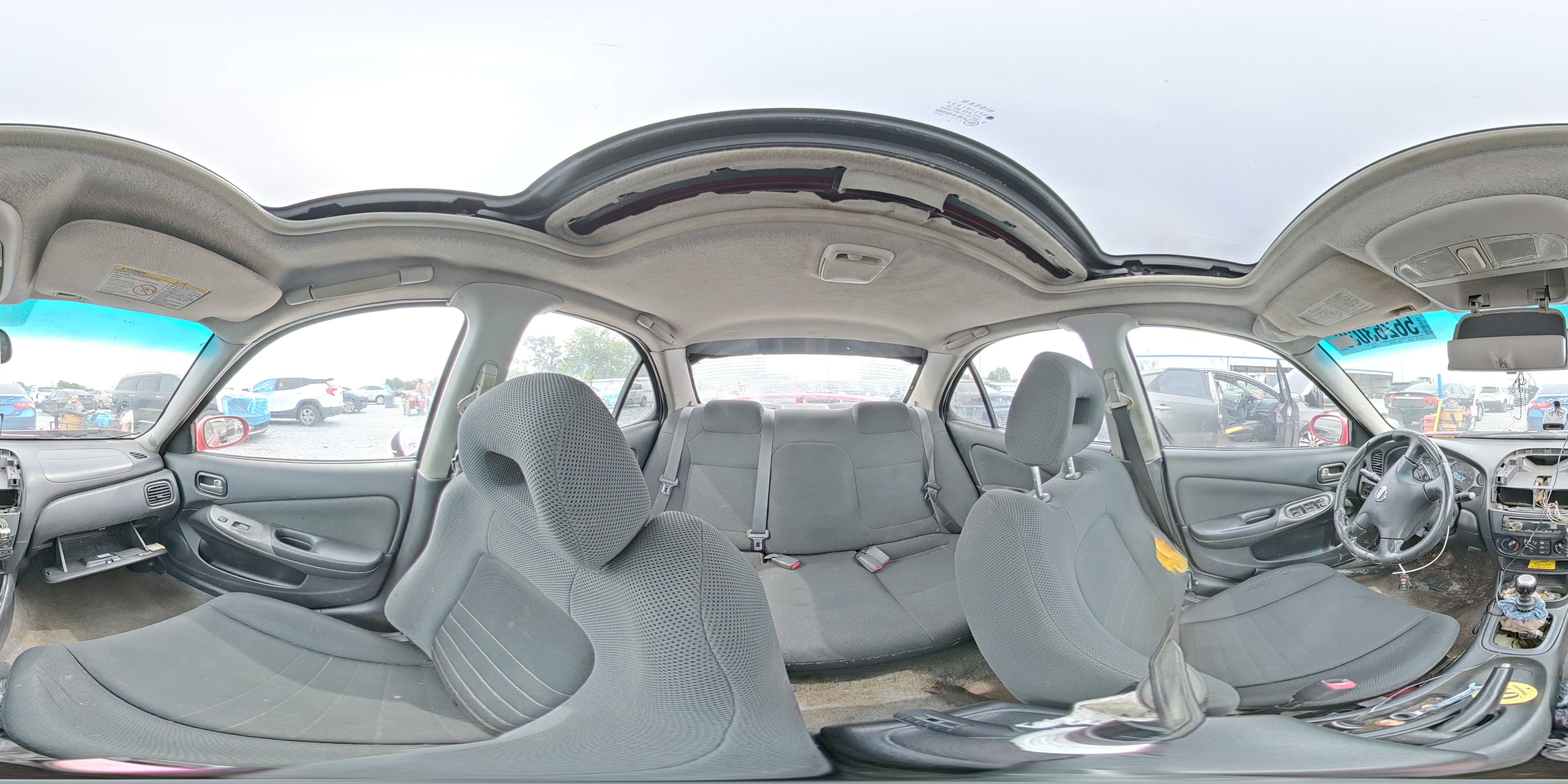 2006 Nissan Sentra Se-r Spec V Красный vin: 3N1AB51D56L546384
